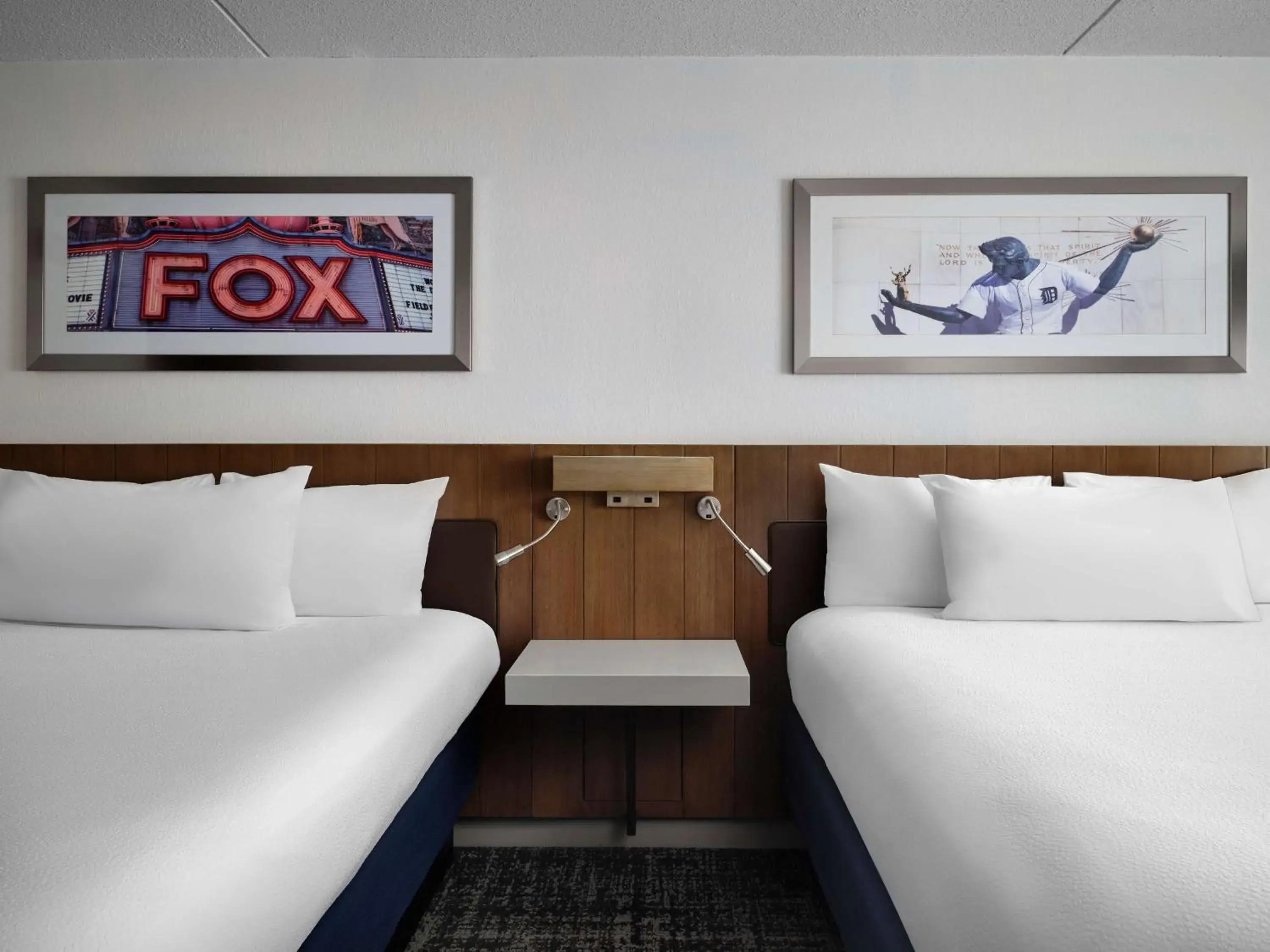 Room with Two Queen Beds - Non-Smoking in Hilton Garden Inn Detroit Downtown Room with Two Queen Beds - Non-Smoking in Hilton Garden Inn Detroit Downtown