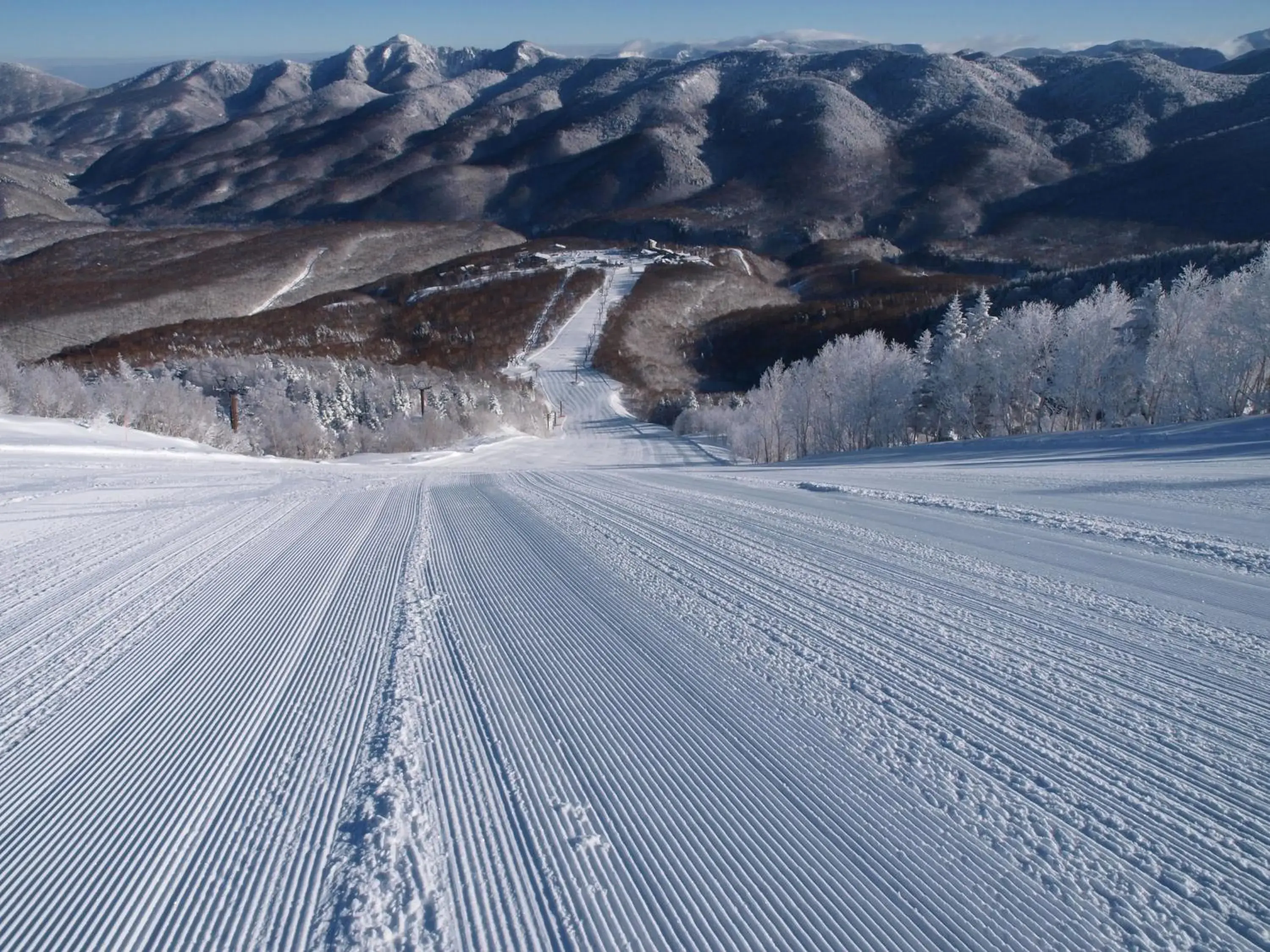 Skiing, Winter in Okushiga Kogen Hotel