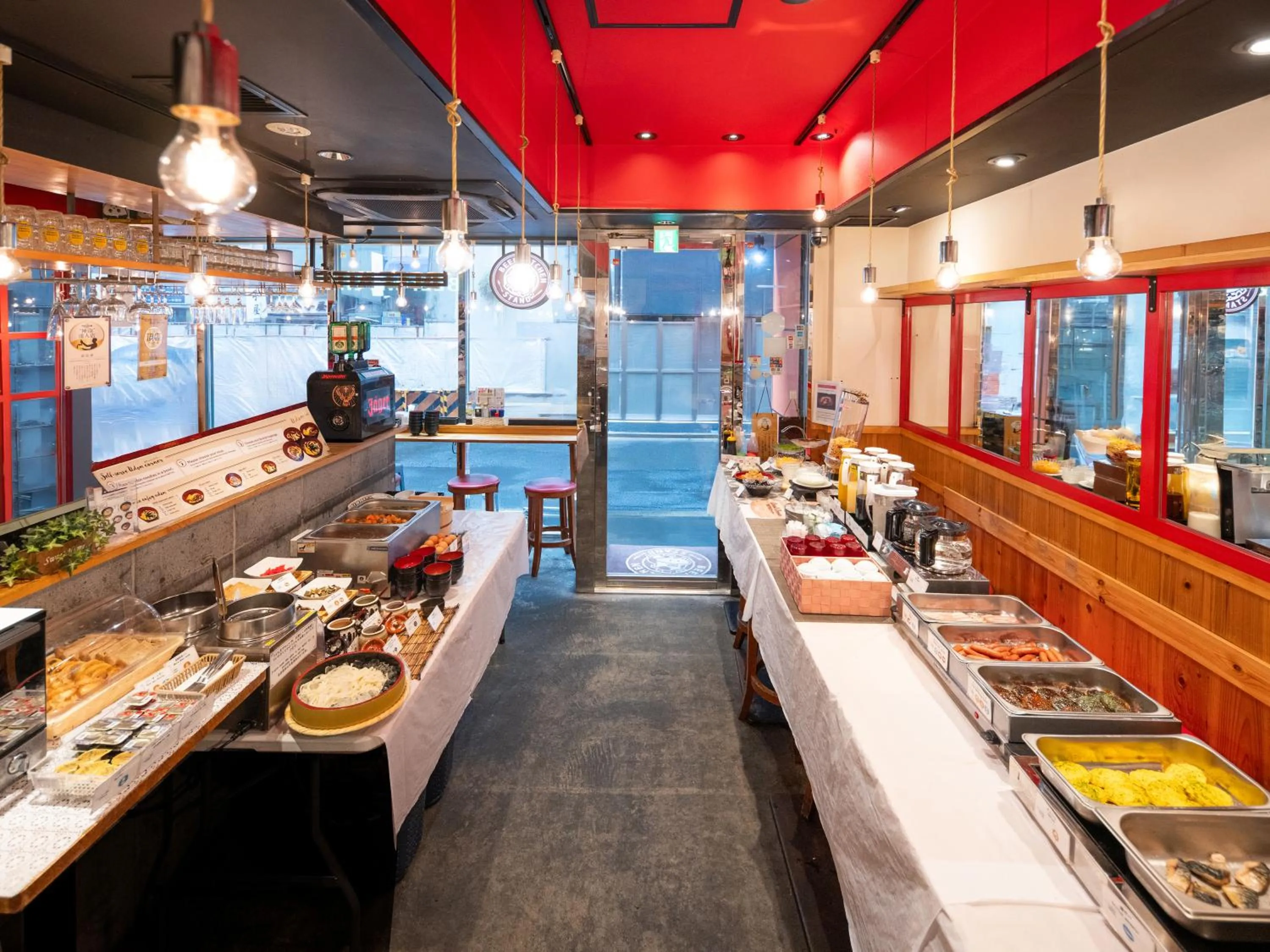 Buffet breakfast in APA Hotel Akihabara Ekimae