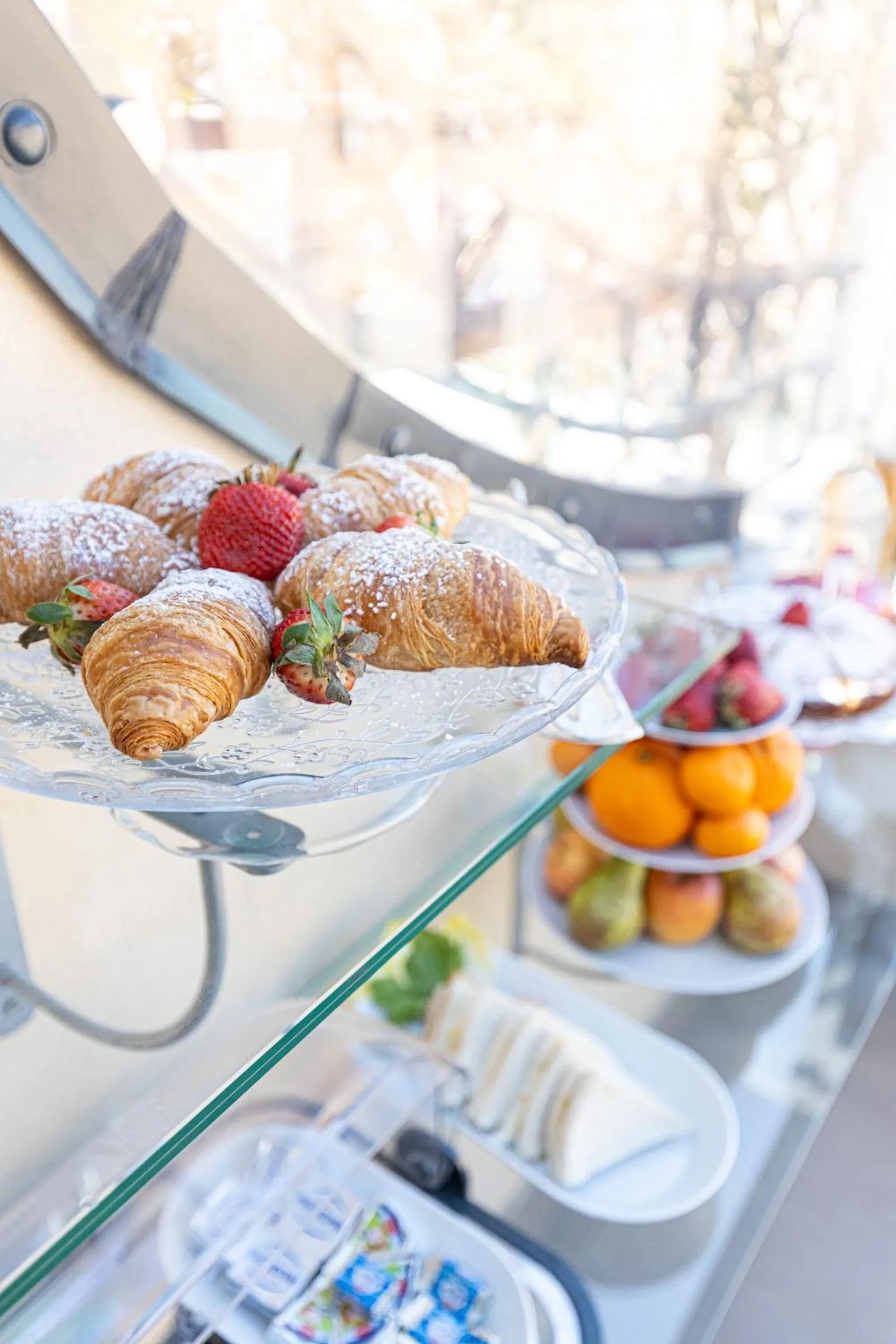 Continental breakfast in I Mori di Porta Nuova Suite & Terrace