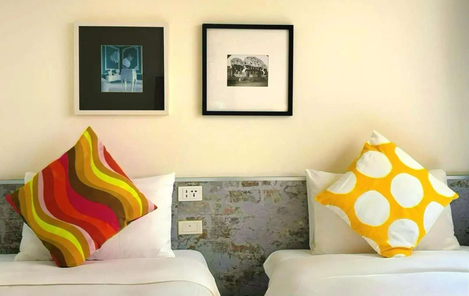 Bed in Wemeet Hotel Taipei Bed in Wemeet Hotel Taipei