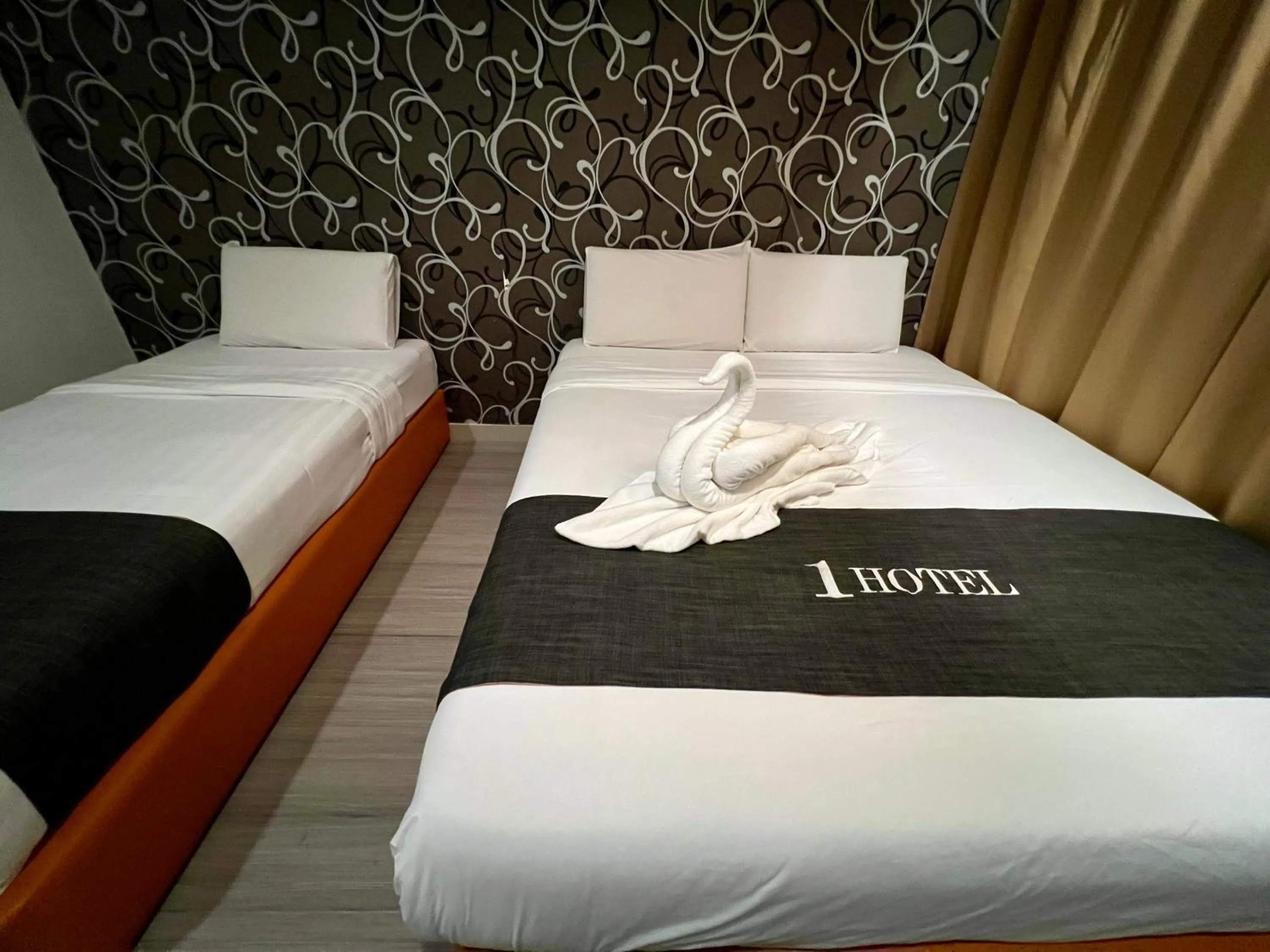 Bed in 1 Hotel Kuchai Lama