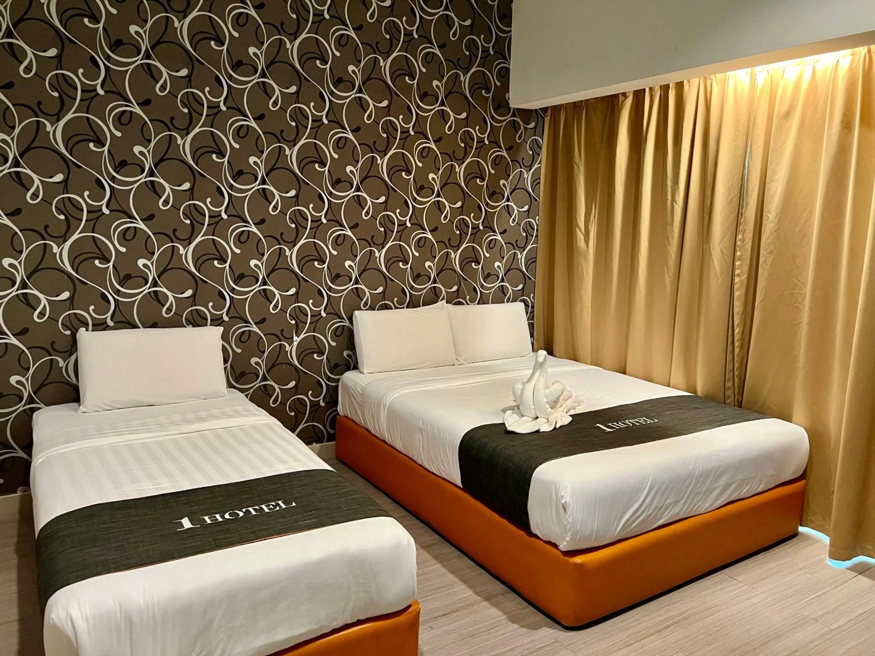 Bed in 1 Hotel Kuchai Lama