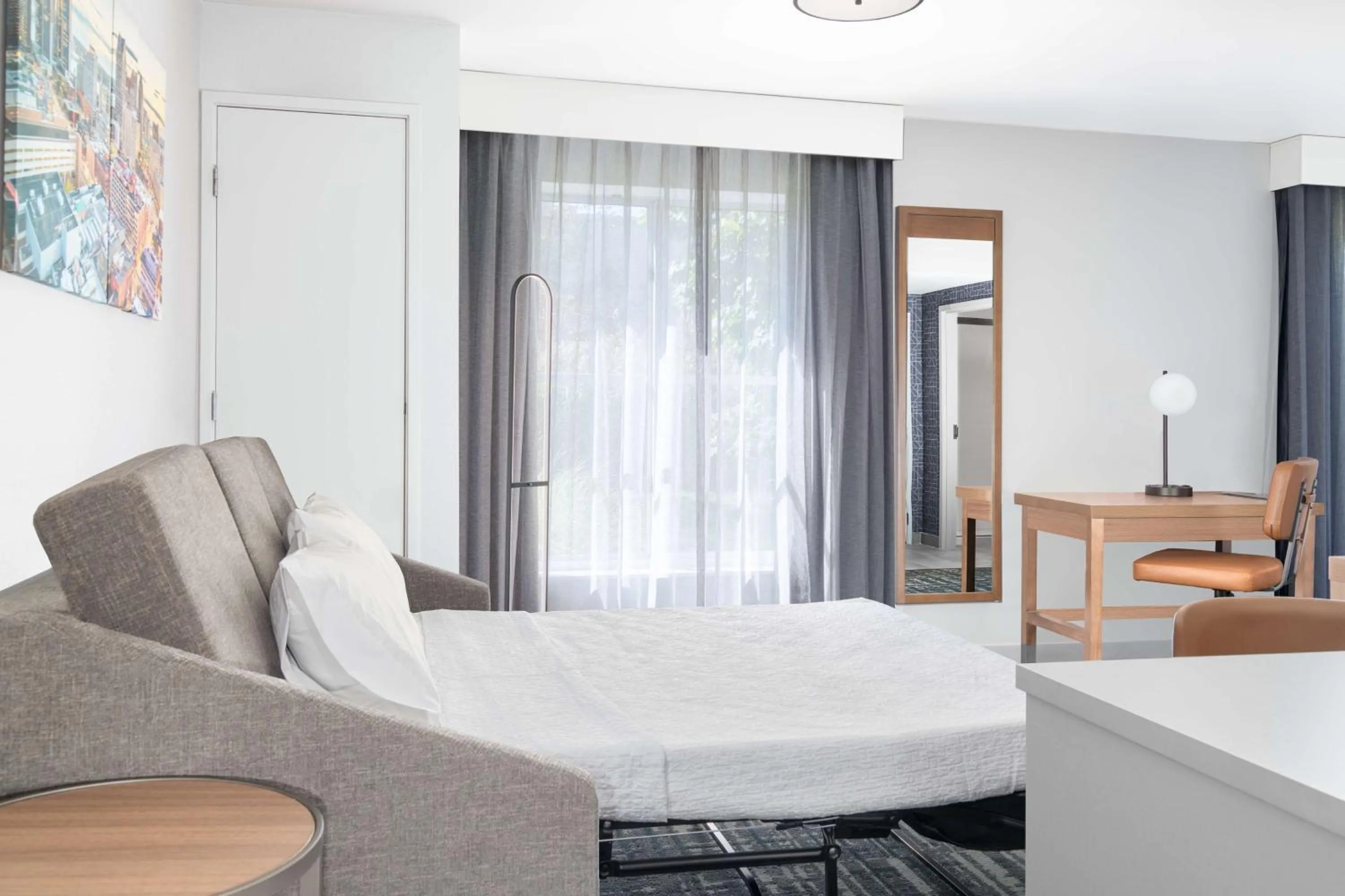 Bedroom, Bed in Homewood Suites by Hilton Detroit-Troy