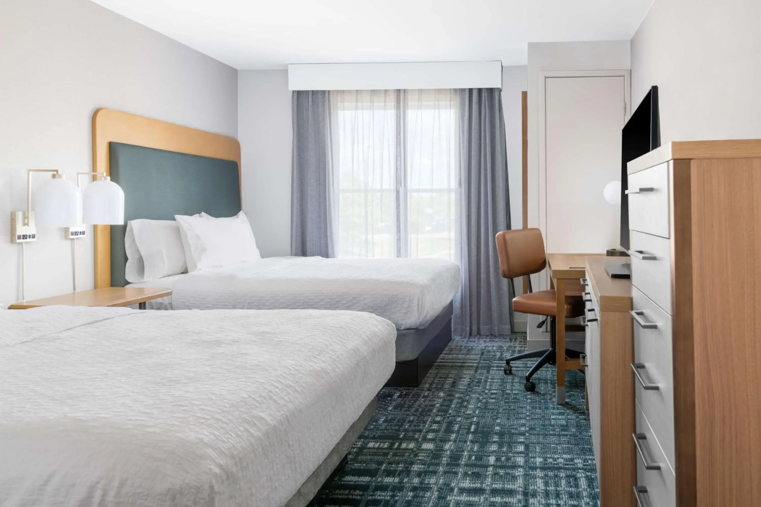 Bed in Homewood Suites by Hilton Detroit-Troy Bed in Homewood Suites by Hilton Detroit-Troy