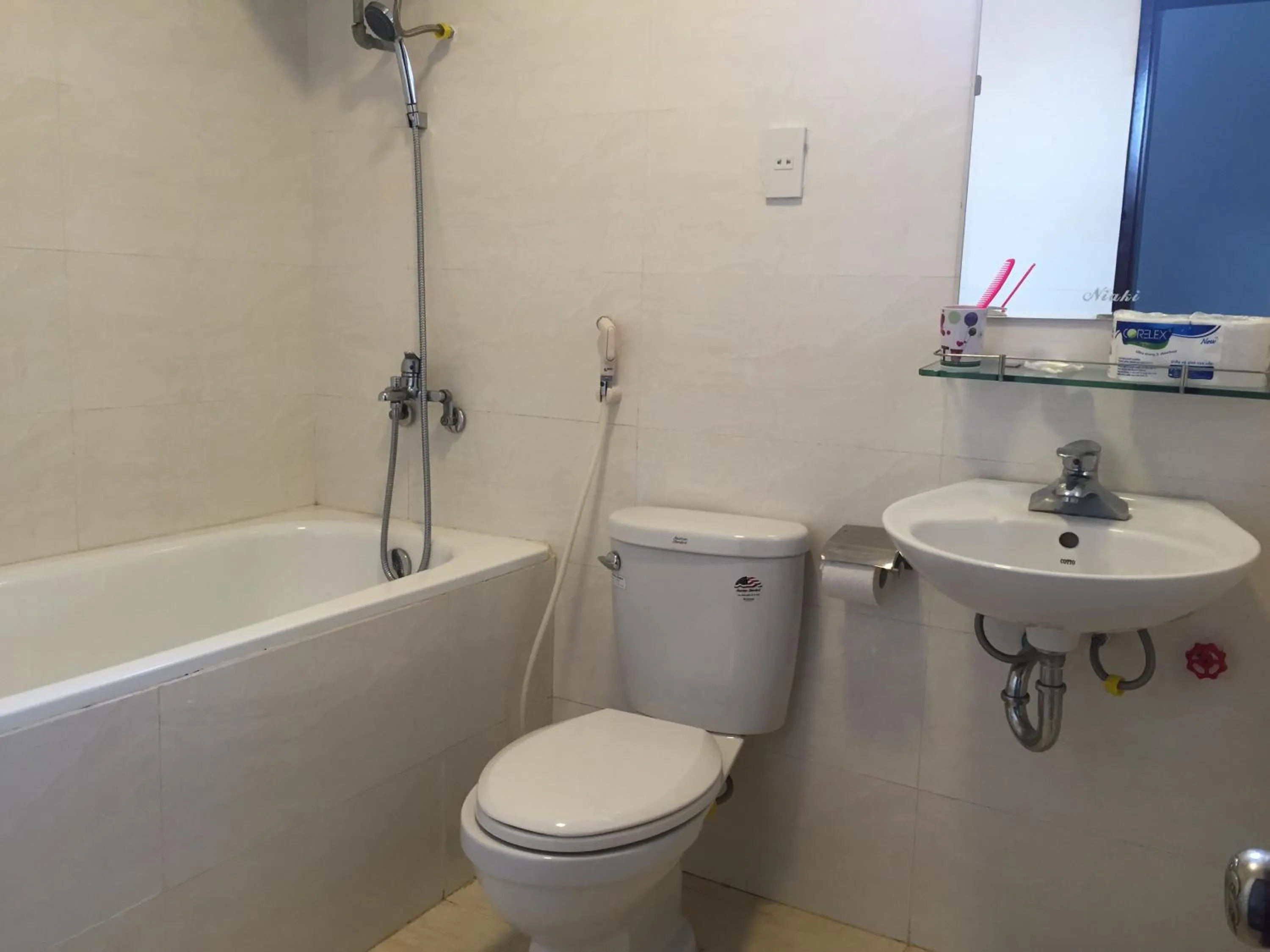 Bathroom in Star Binh Duong Hotel