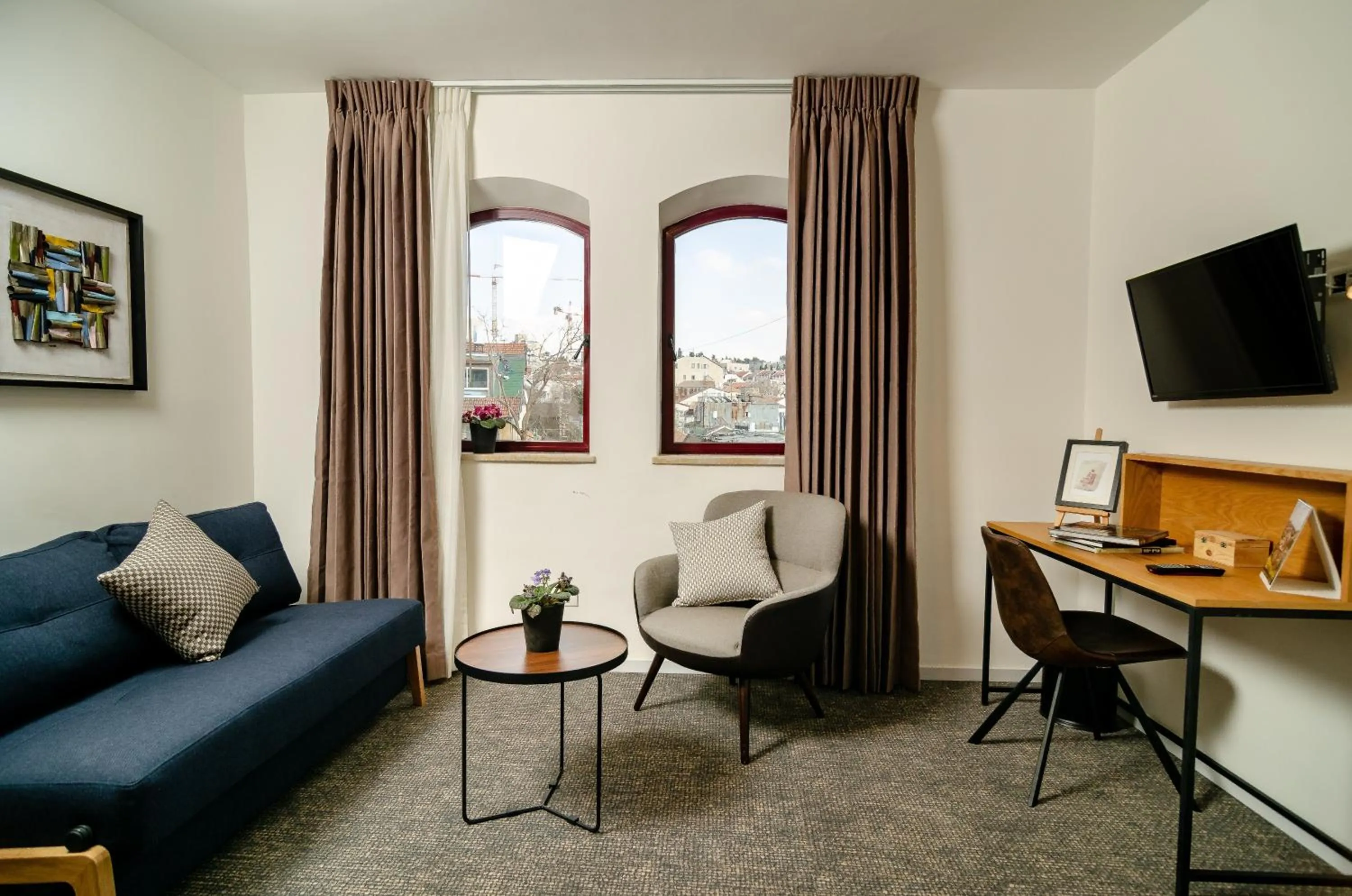 Seating area in Biazi Hotel