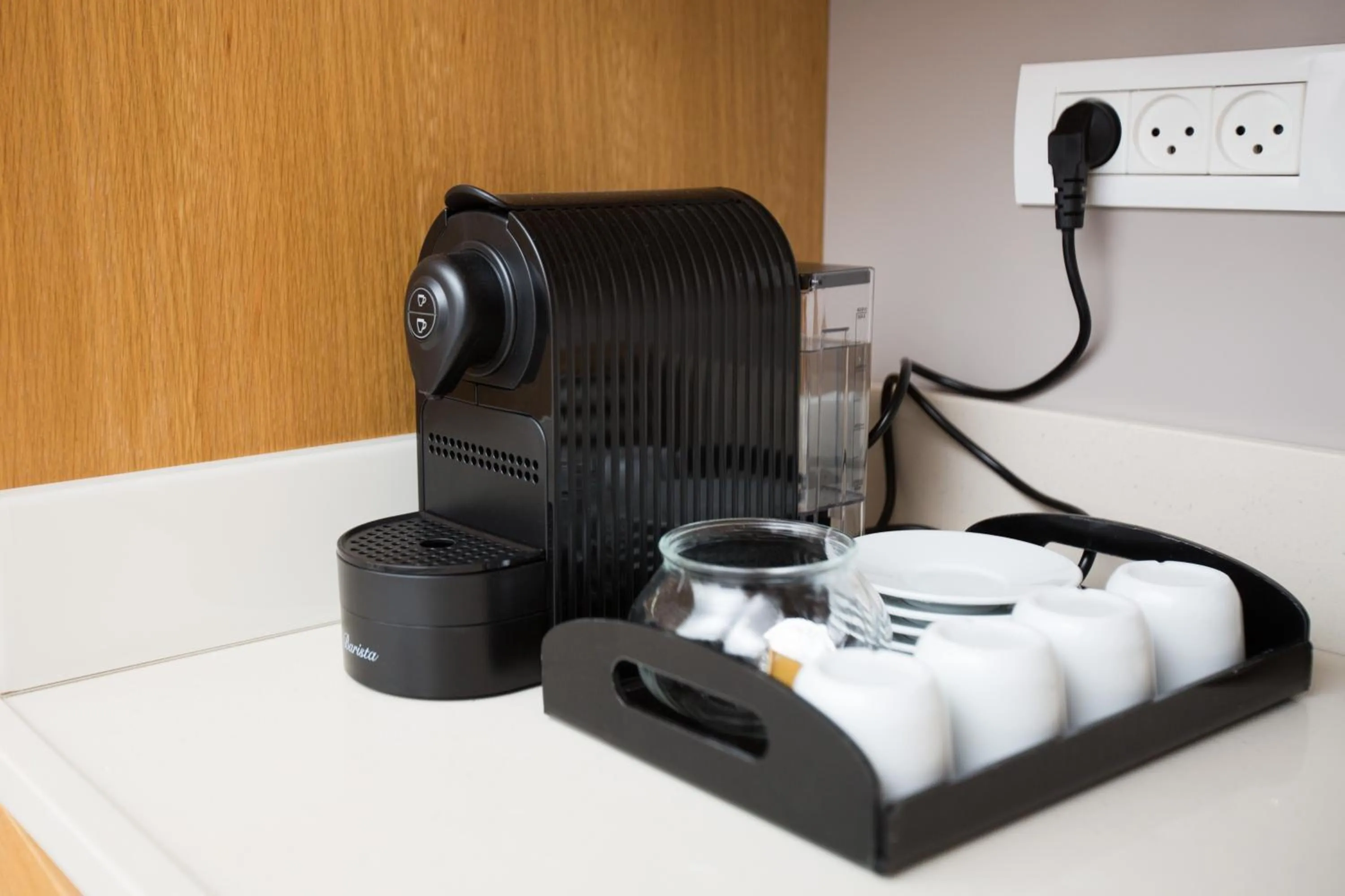 Coffee/tea facilities in Biazi Hotel