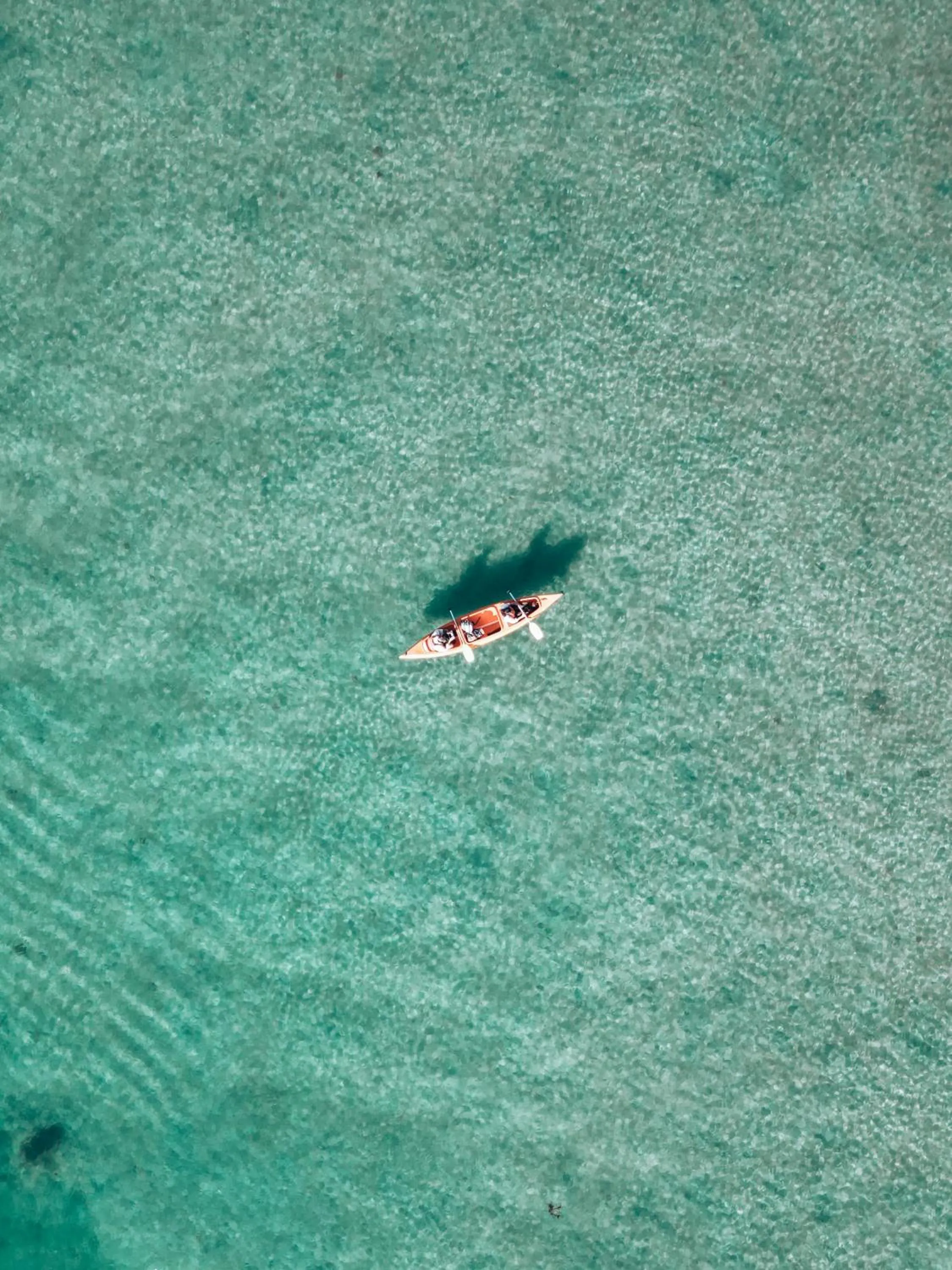 Canoeing in Paperbark Camp