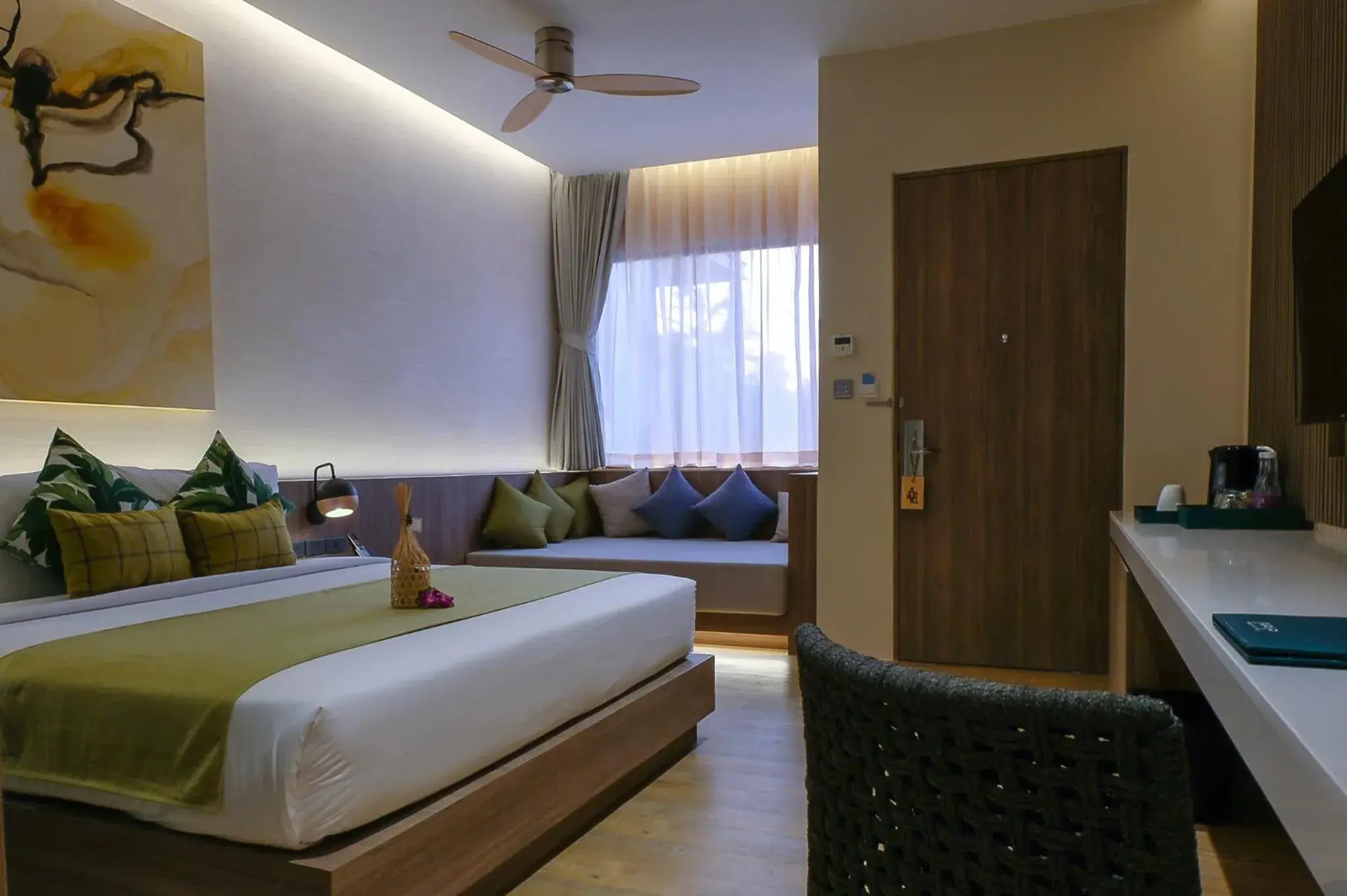 Bed in Prana Resort Nandana Bed in Prana Resort Nandana