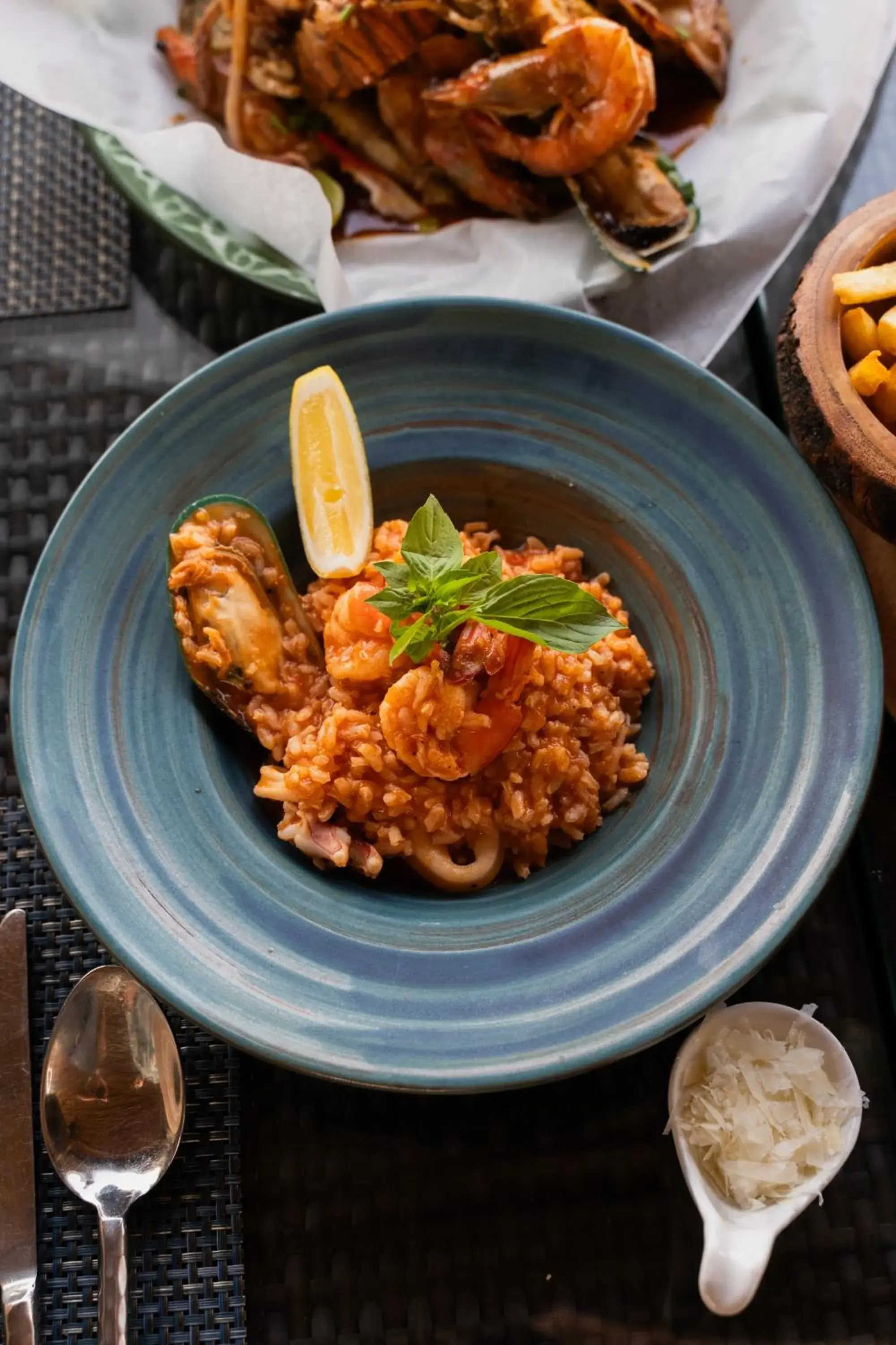 Food close-up in Prana Resort Nandana Food close-up in Prana Resort Nandana