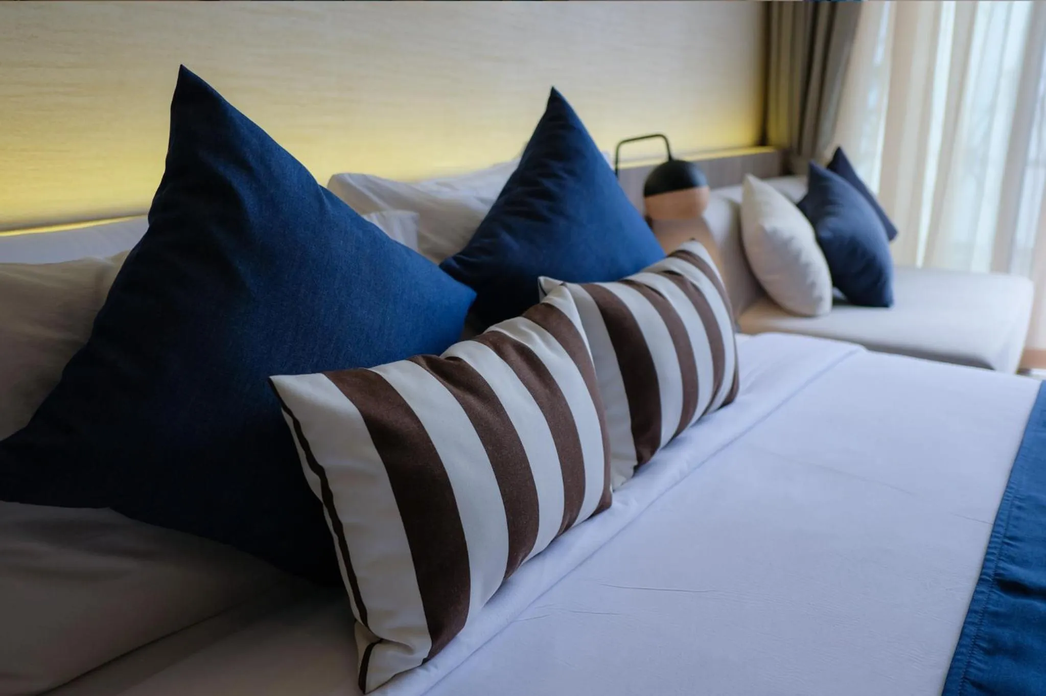 Bed in Prana Resort Nandana