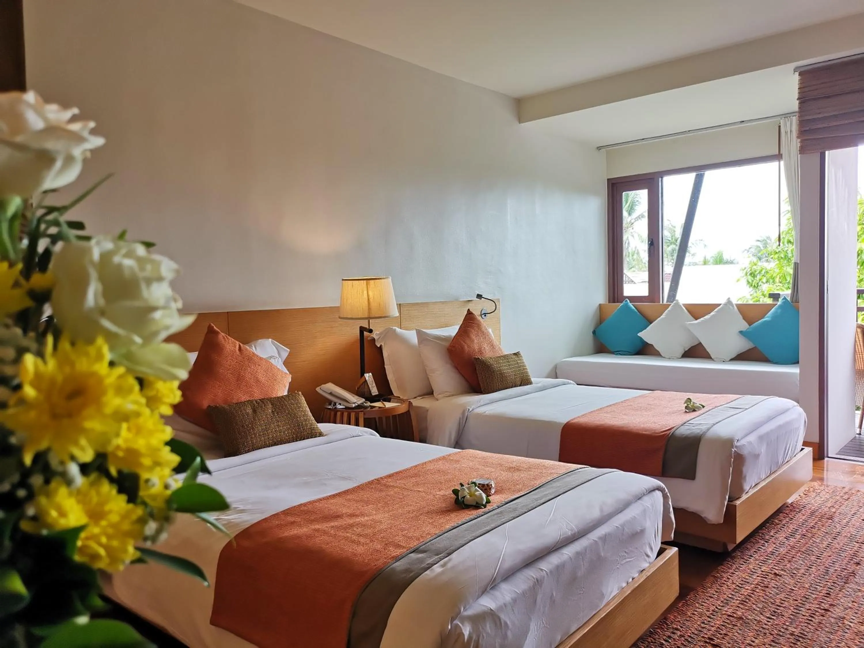 Bed in Prana Resort Nandana