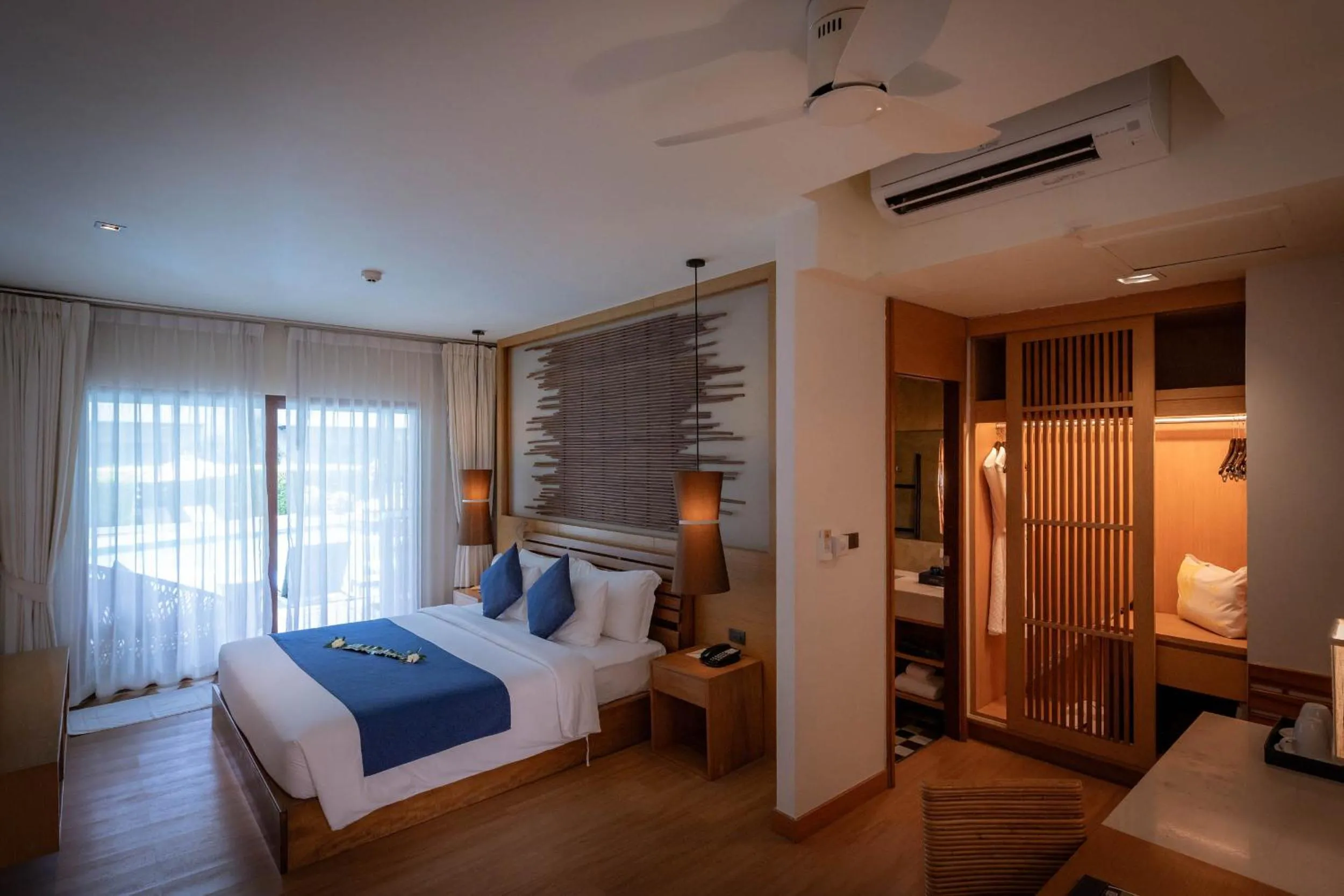 Bed in Prana Resort Nandana