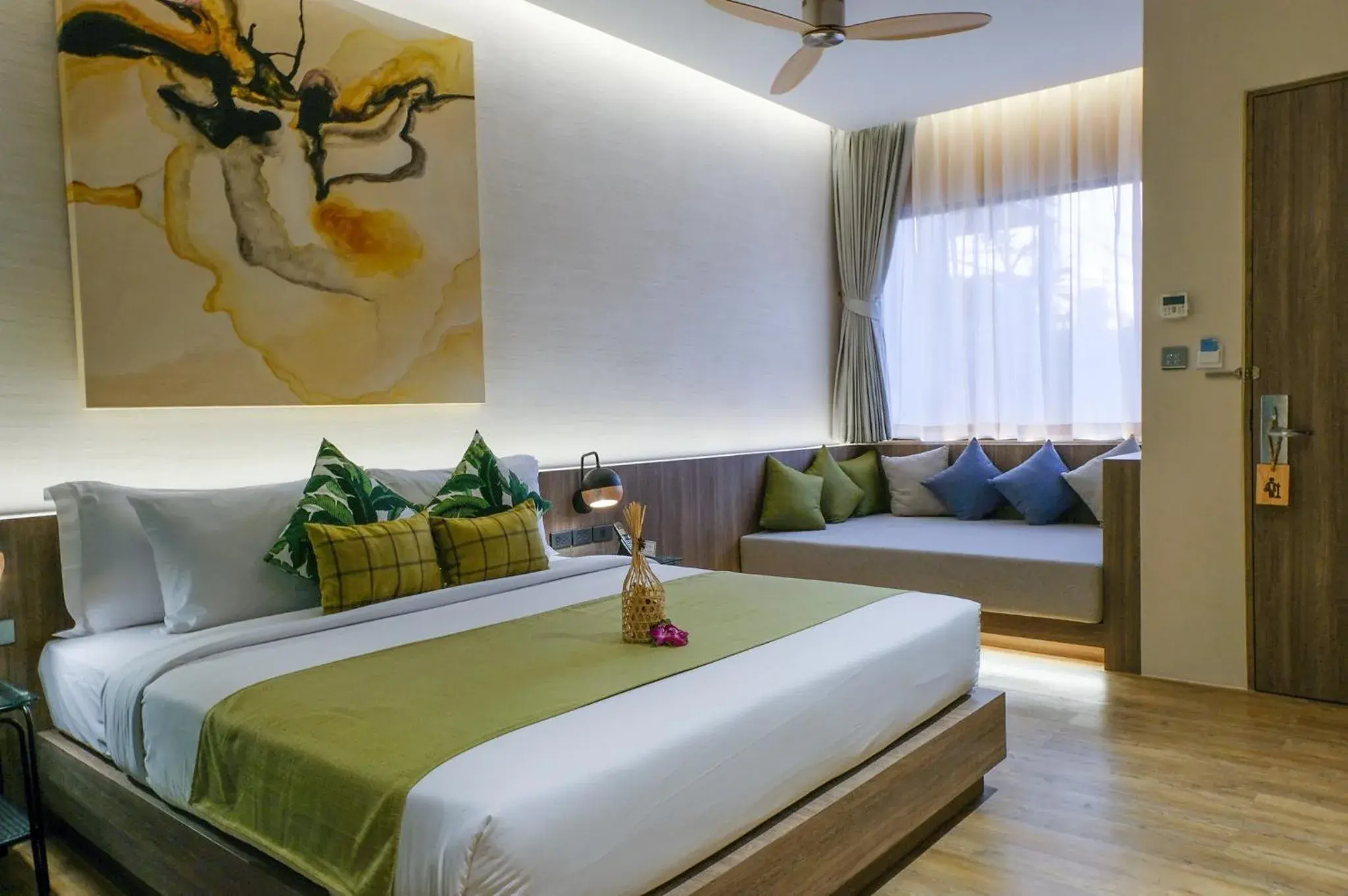 Bedroom, Bed in Prana Resort Nandana Bedroom, Bed in Prana Resort Nandana