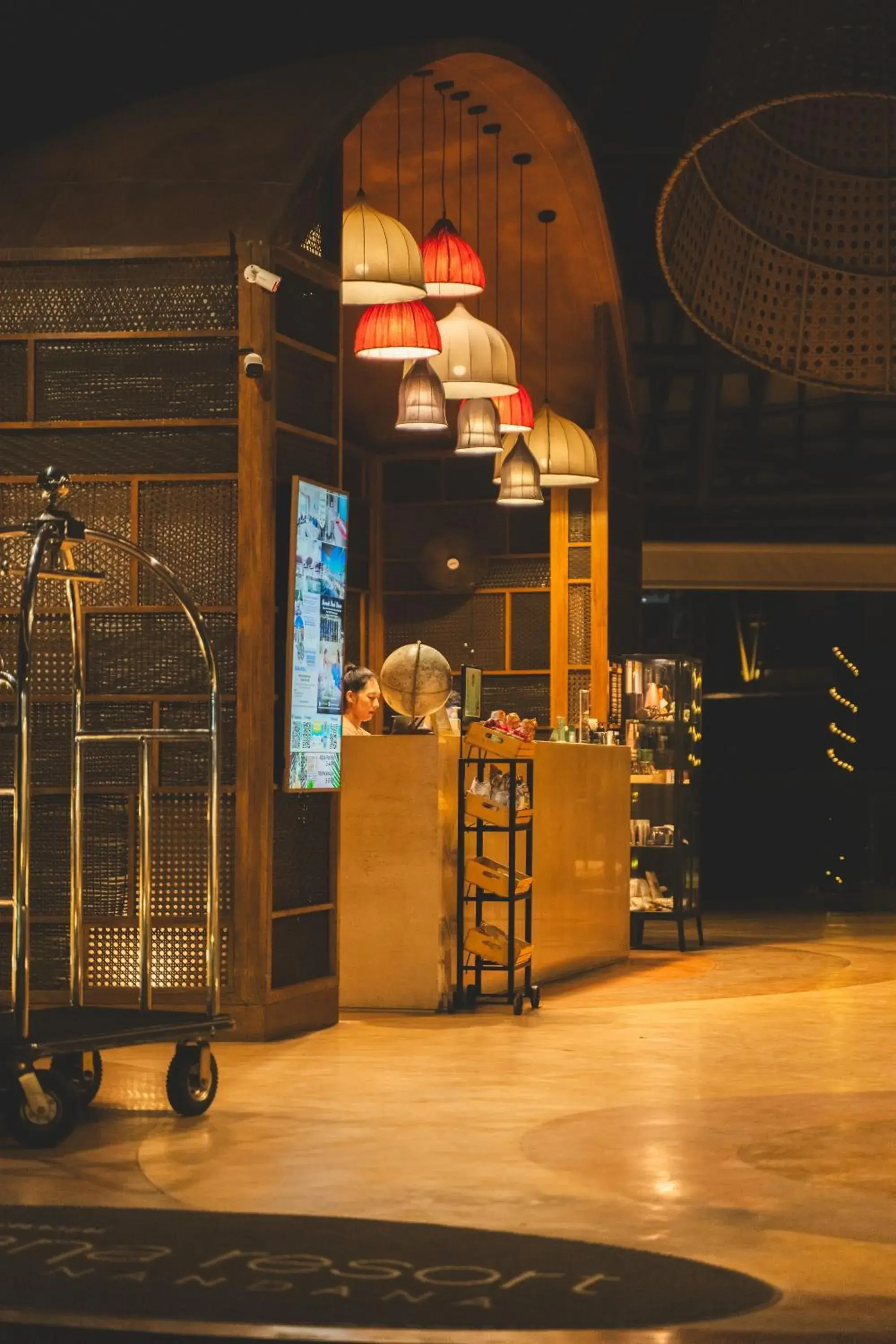 Lobby or reception in Prana Resort Nandana Lobby or reception in Prana Resort Nandana