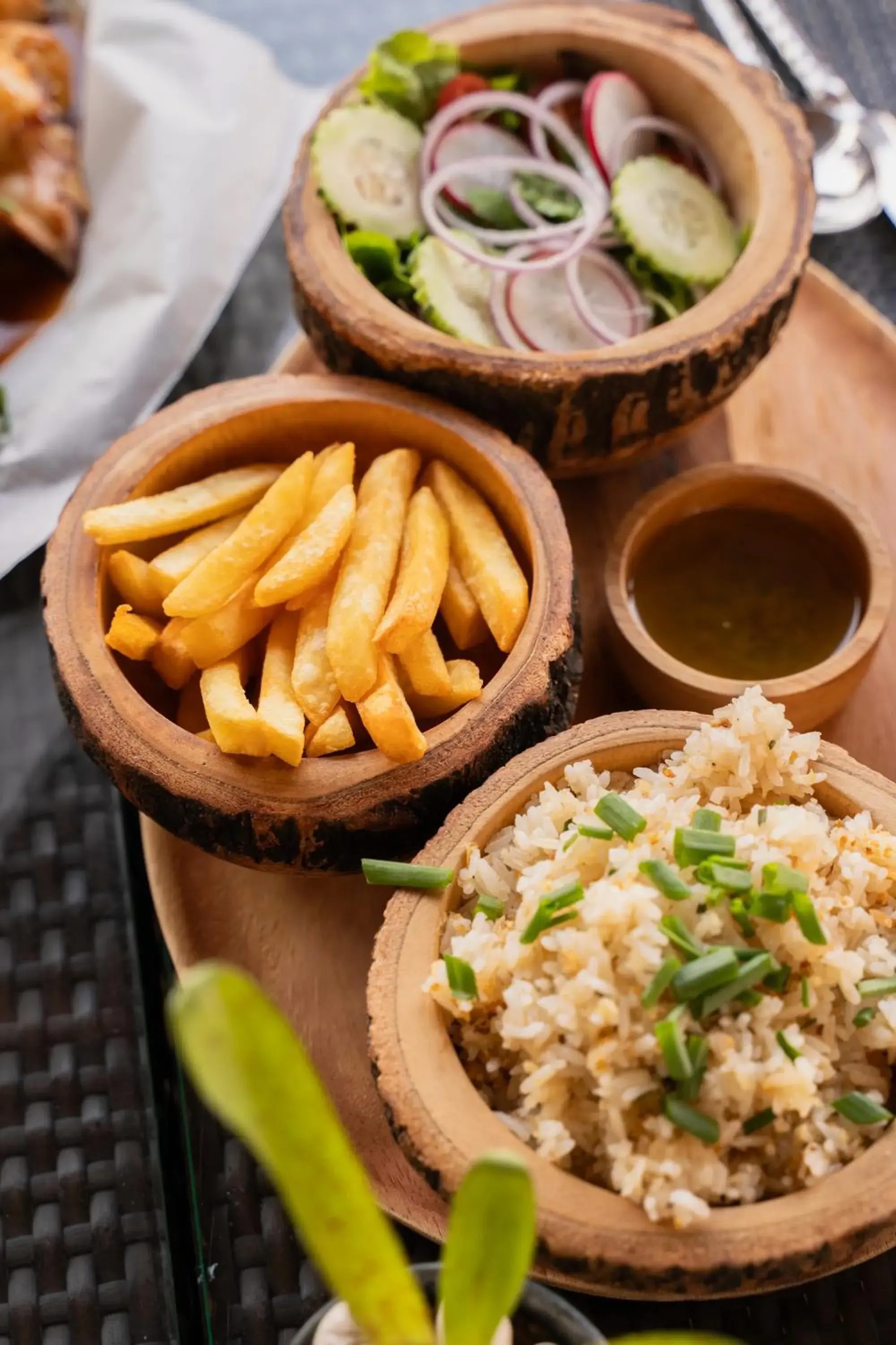Food close-up in Prana Resort Nandana Food close-up in Prana Resort Nandana