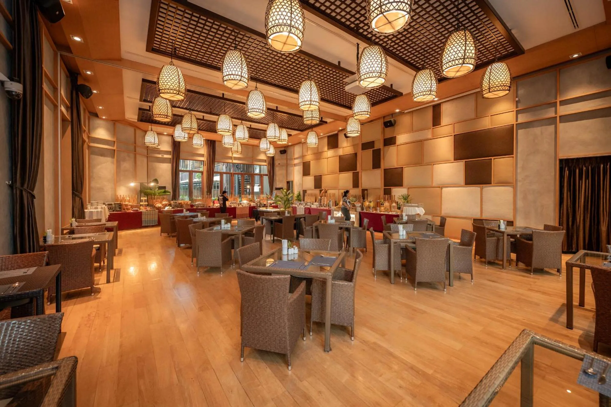 Seating area in Prana Resort Nandana