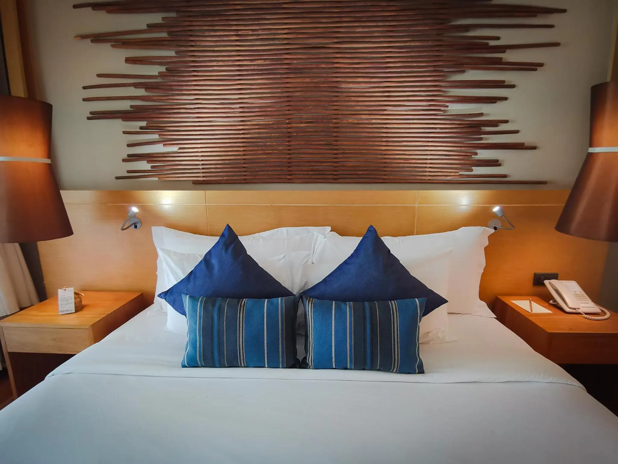 Bed in Prana Resort Nandana