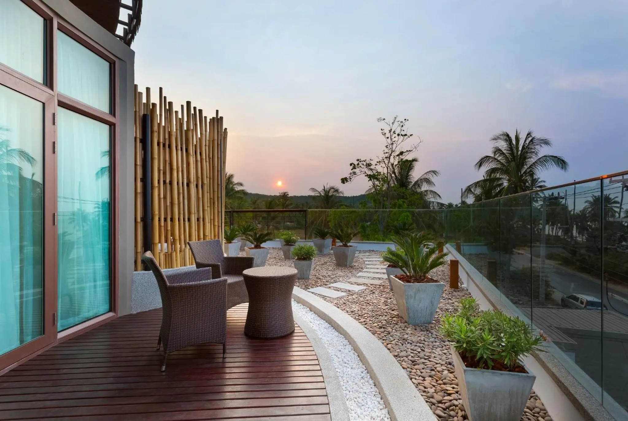 Balcony/Terrace in Prana Resort Nandana