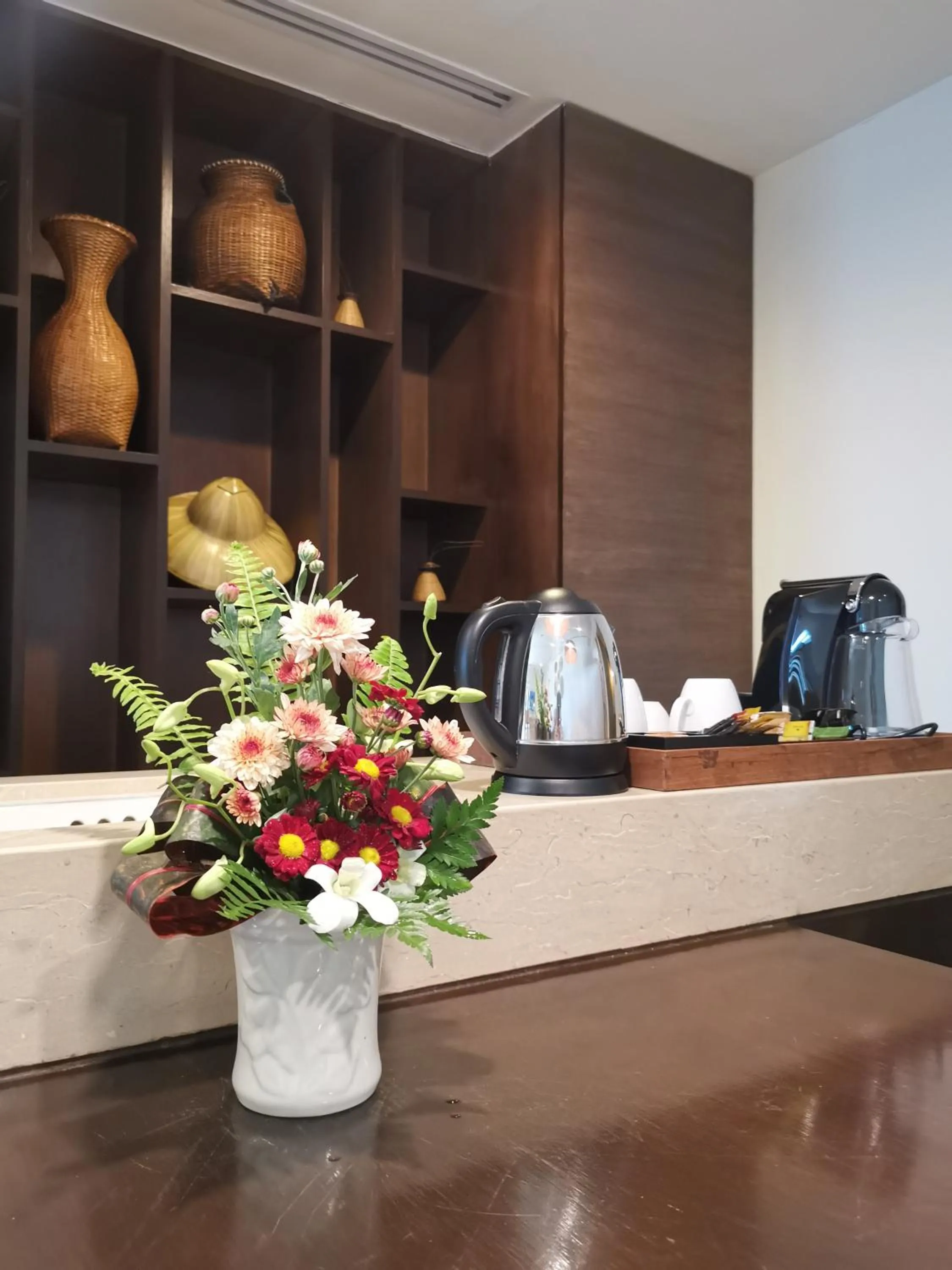 Coffee/tea facilities in Prana Resort Nandana