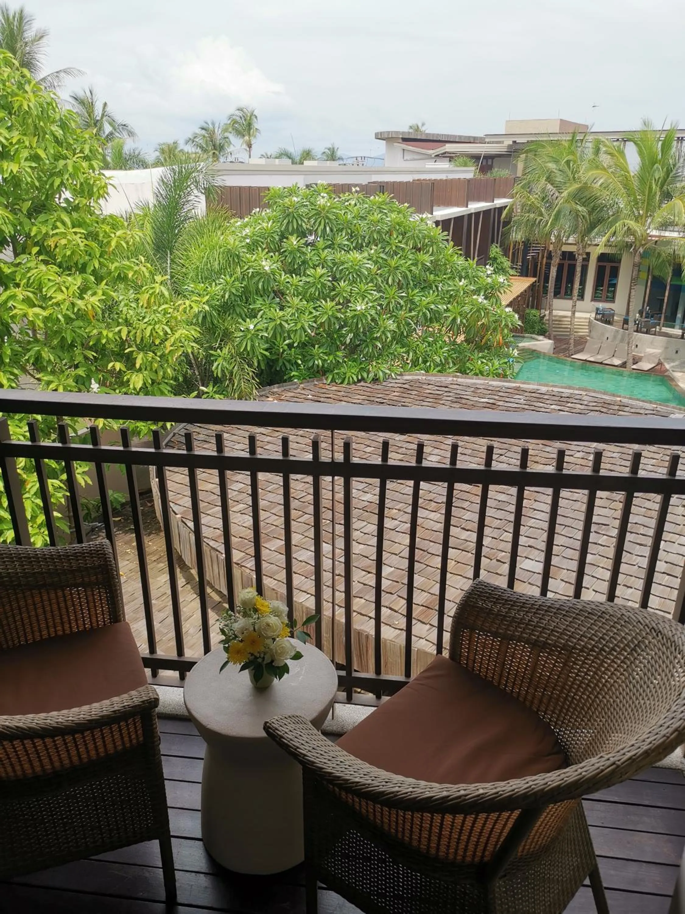 Balcony/Terrace in Prana Resort Nandana