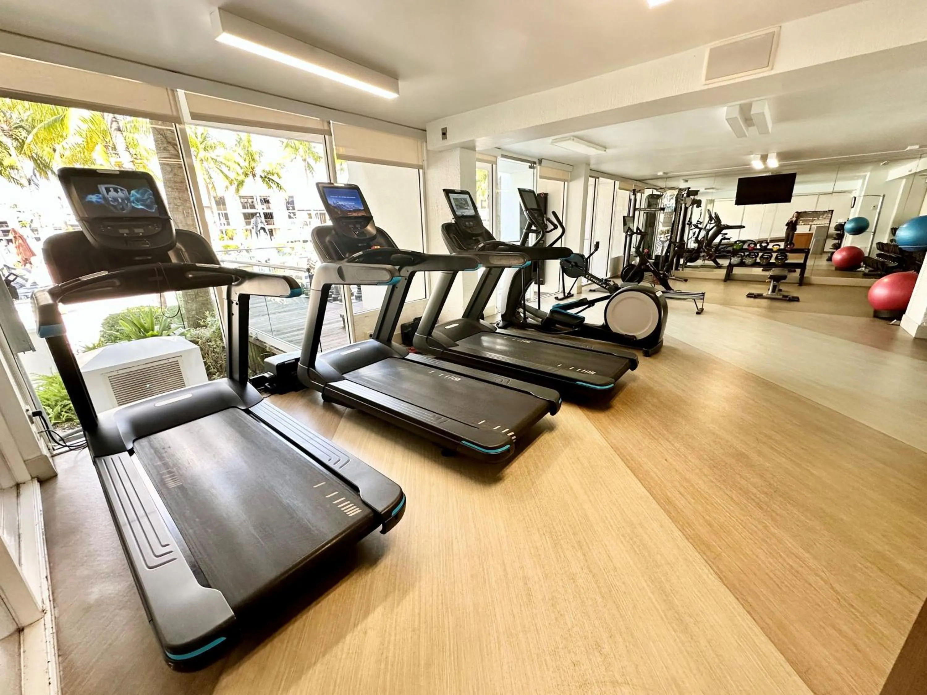 Fitness centre/facilities in Hilton Fort Lauderdale Marina