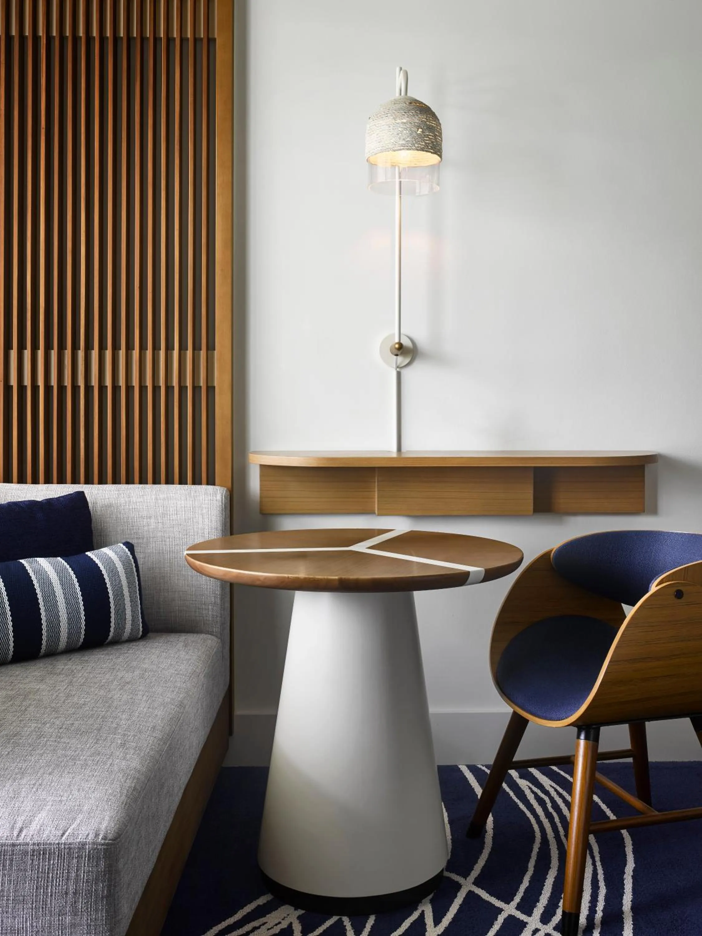 Decorative detail in Hilton Fort Lauderdale Marina