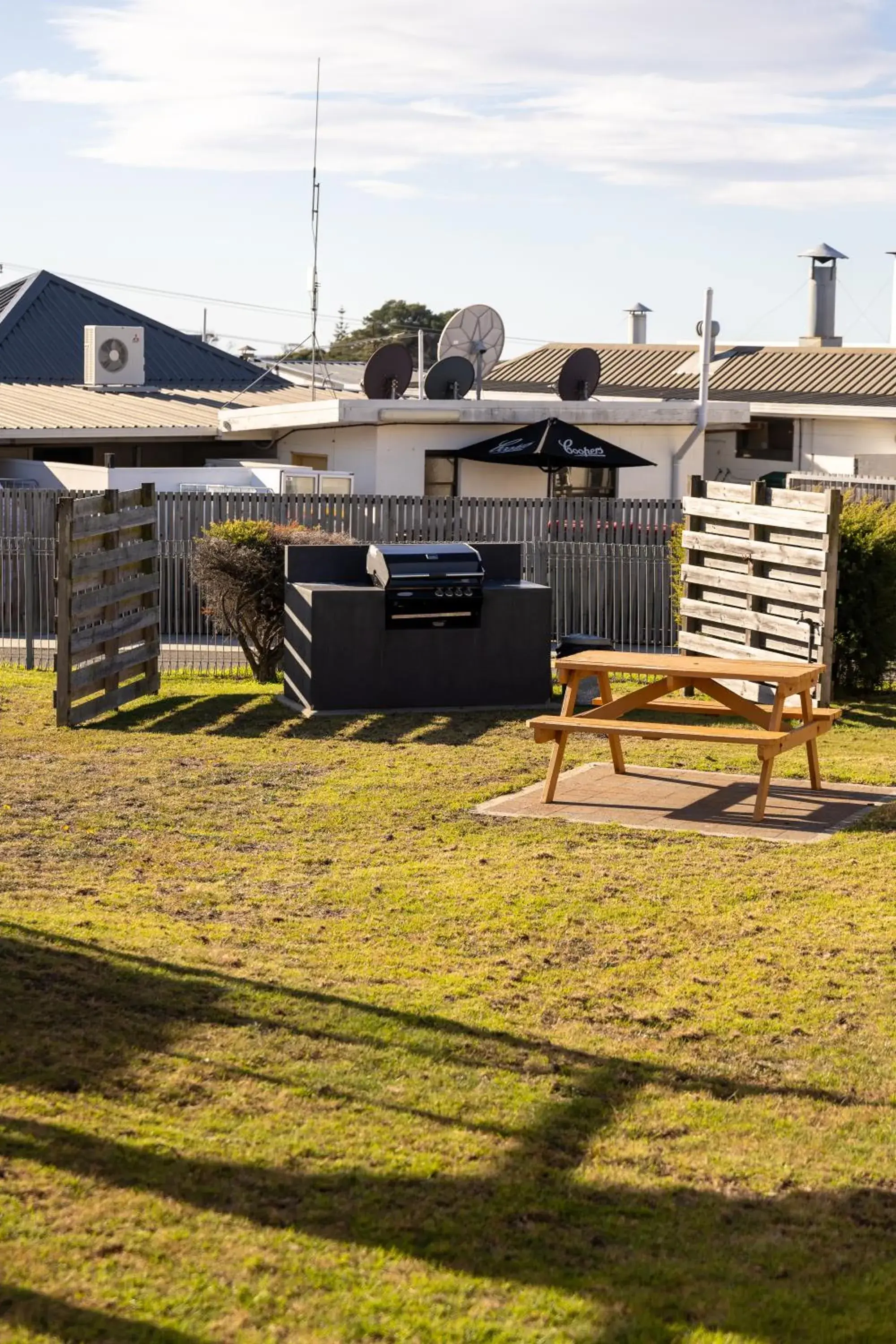Garden view in Beachfront Bicheno Garden view in Beachfront Bicheno