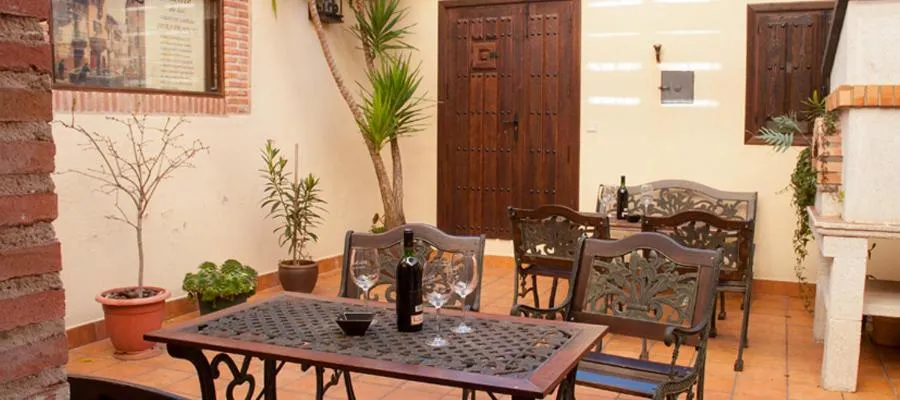 Patio in Hostal Rural Los Telares