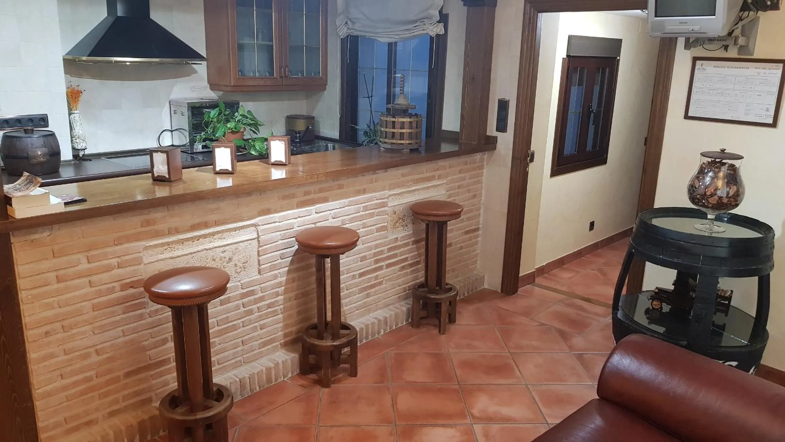 Living room in Hostal Rural Los Telares