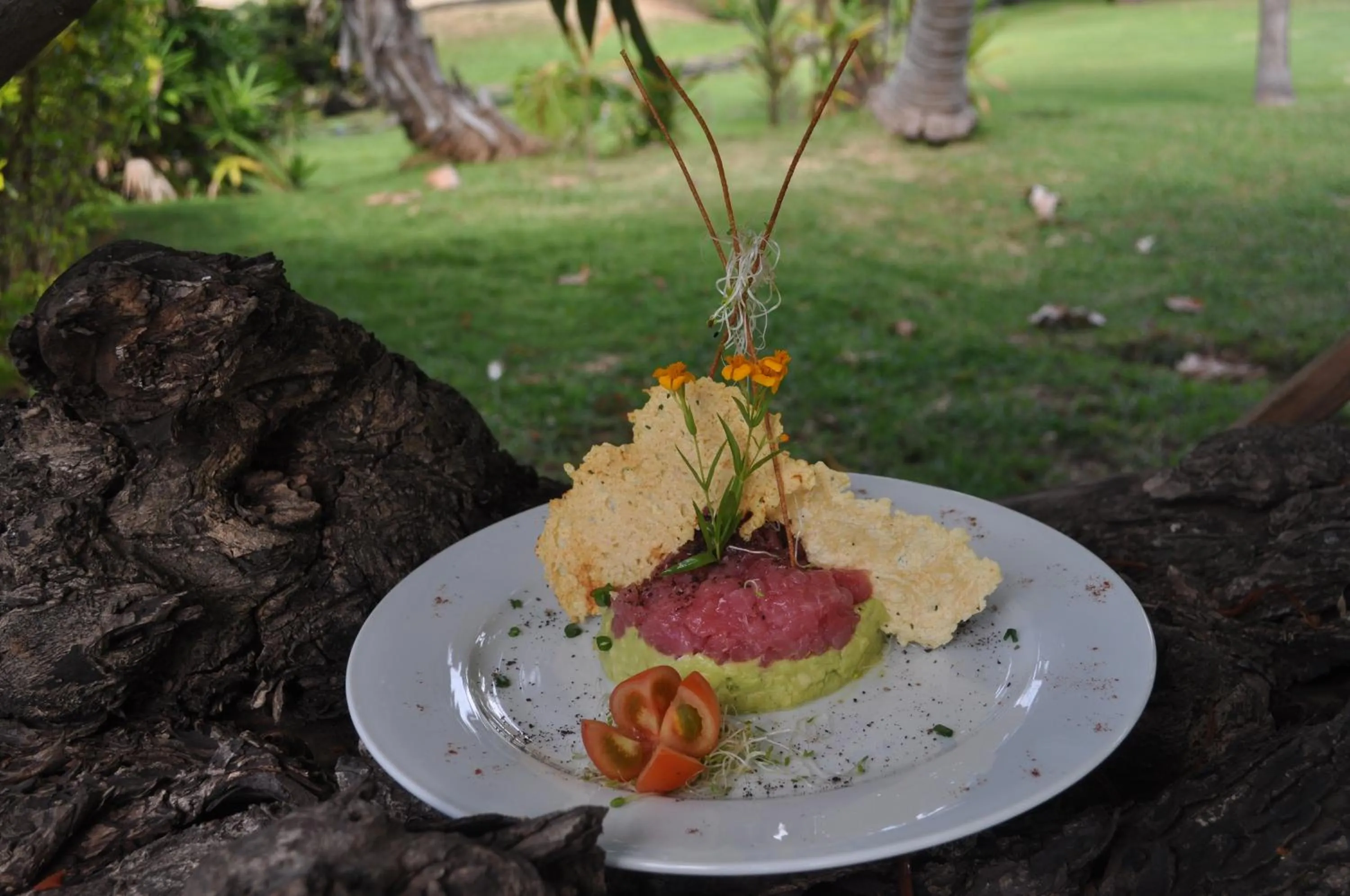 Food close-up in Royal Tahitien