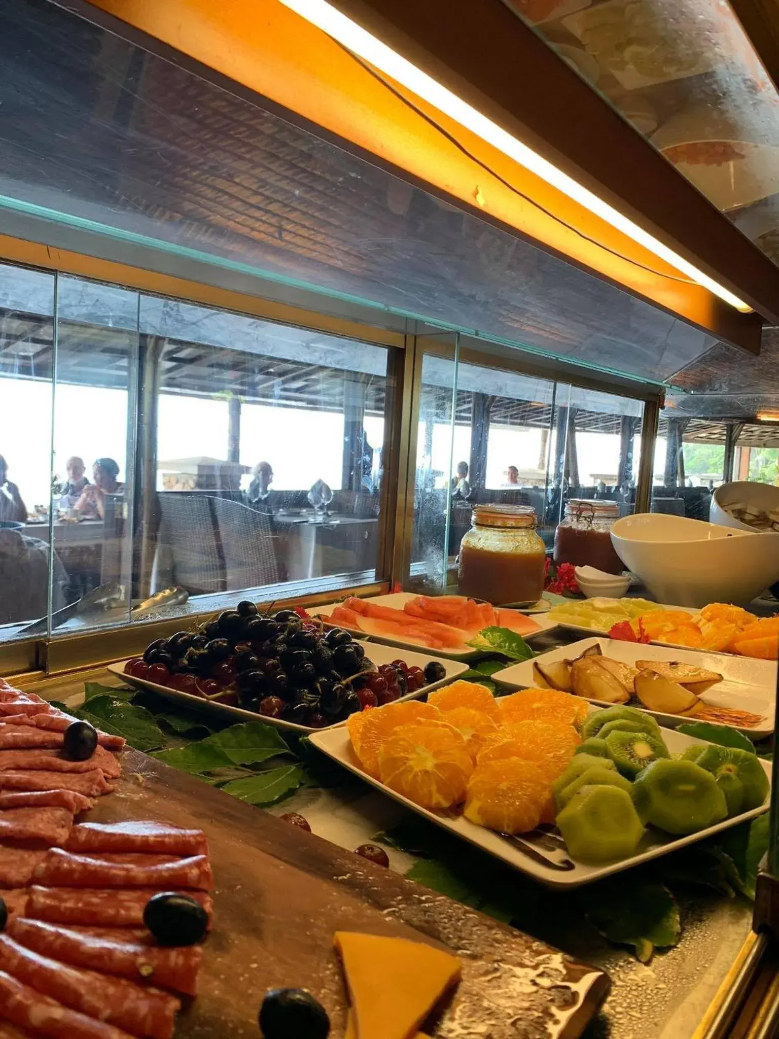 Buffet breakfast in Royal Tahitien Buffet breakfast in Royal Tahitien