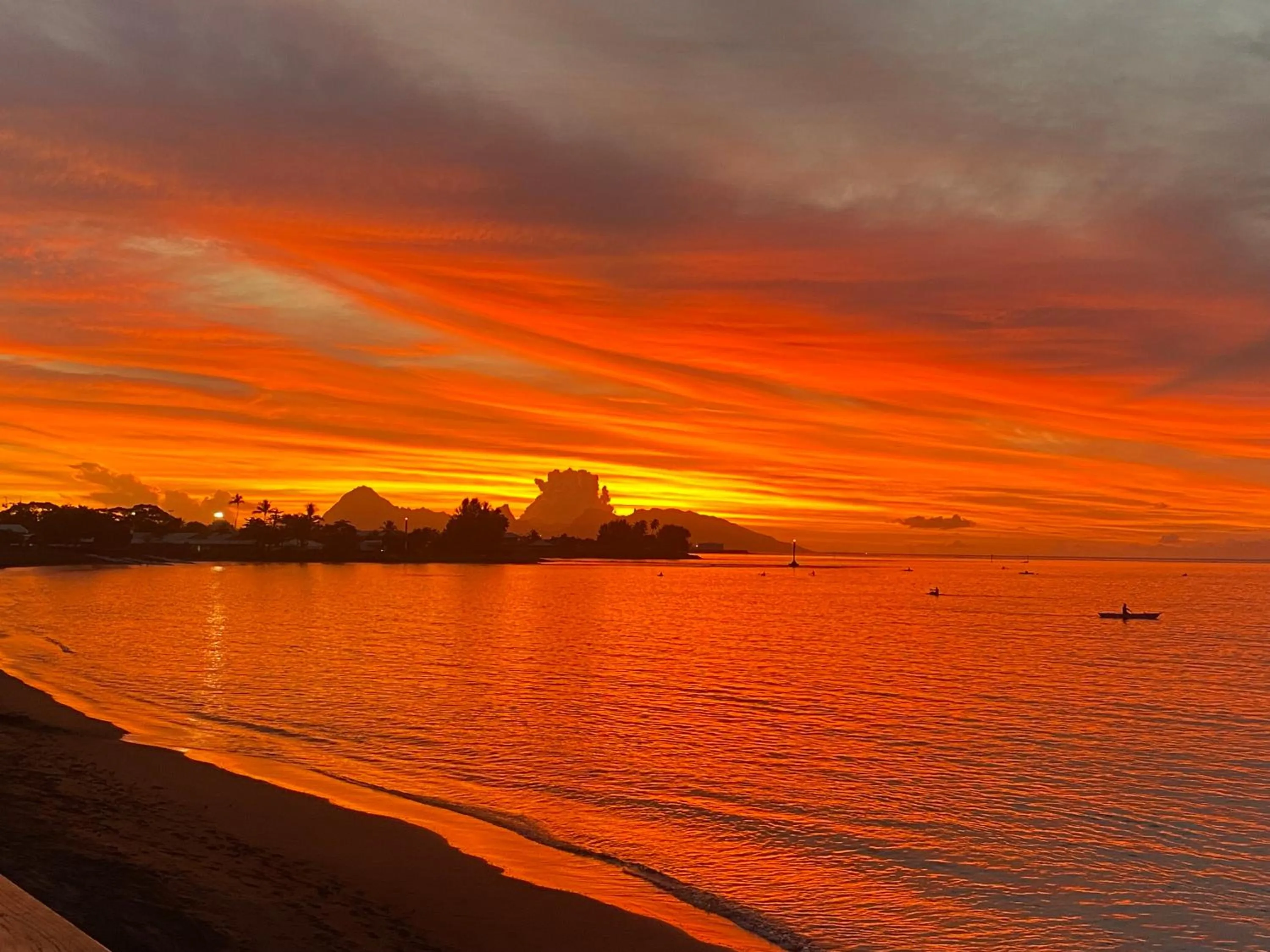 Sea view in Royal Tahitien