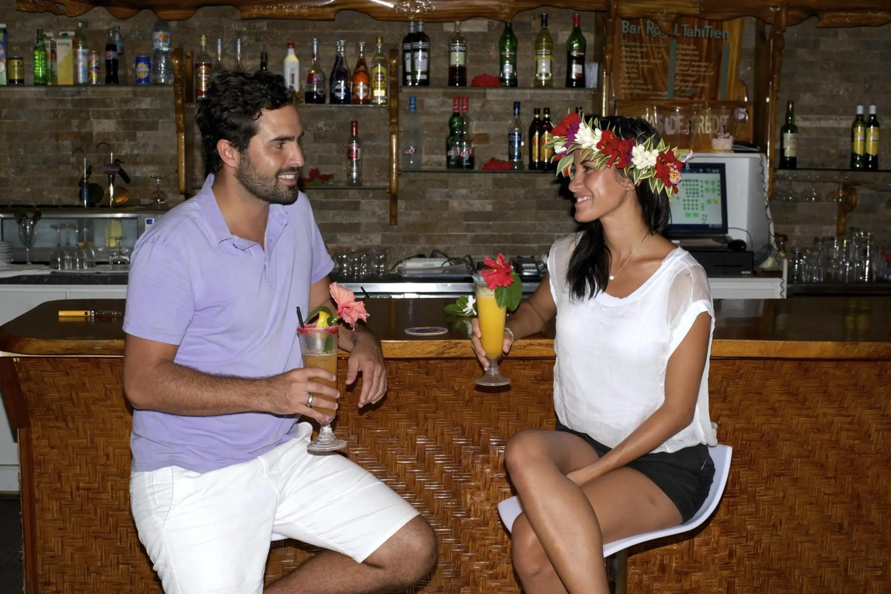 Lounge or bar in Royal Tahitien Lounge or bar in Royal Tahitien
