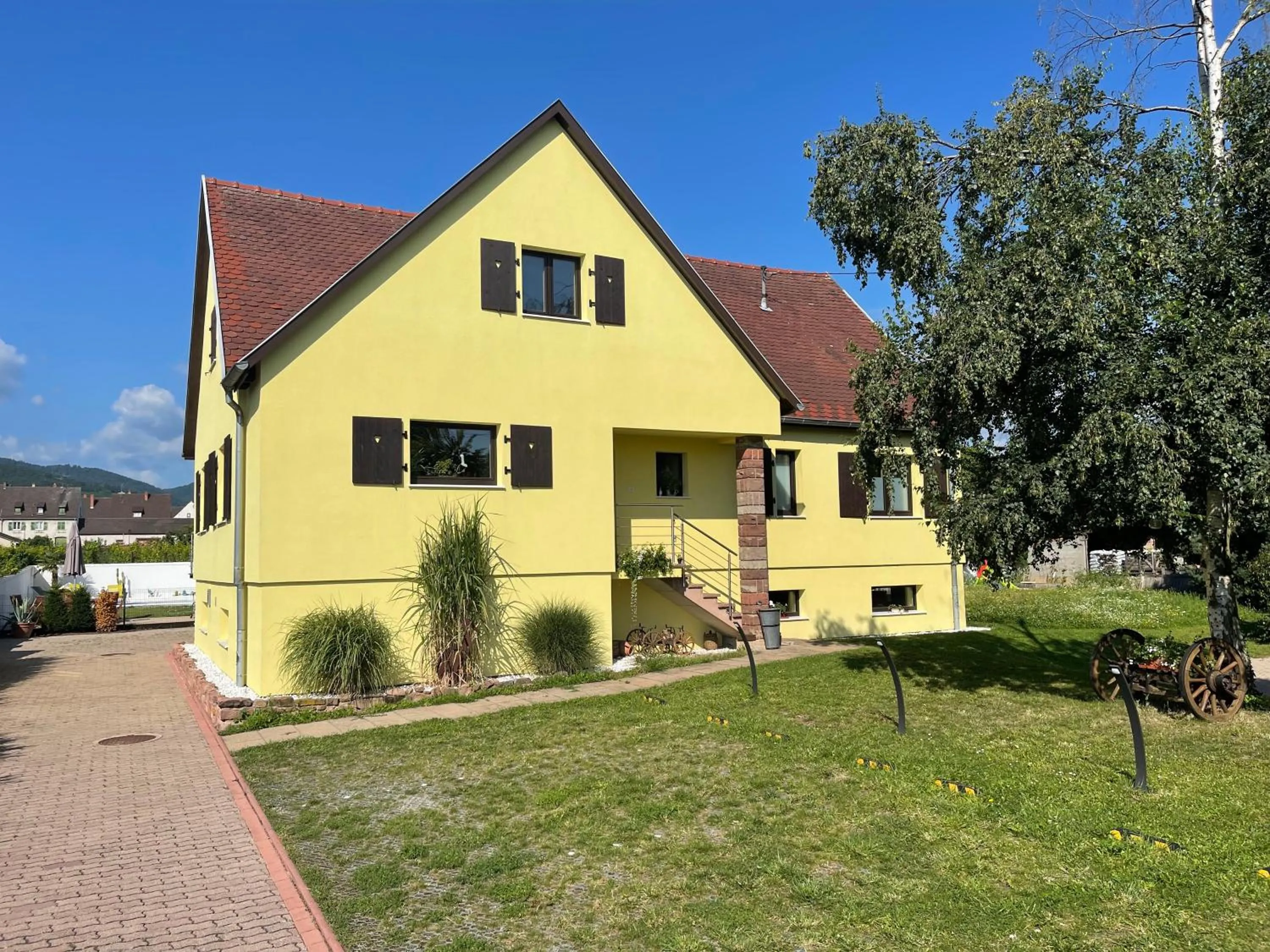 Alsacebnb - Gîte 12 personnes dans le vignoble - Piscine privée & Spa
