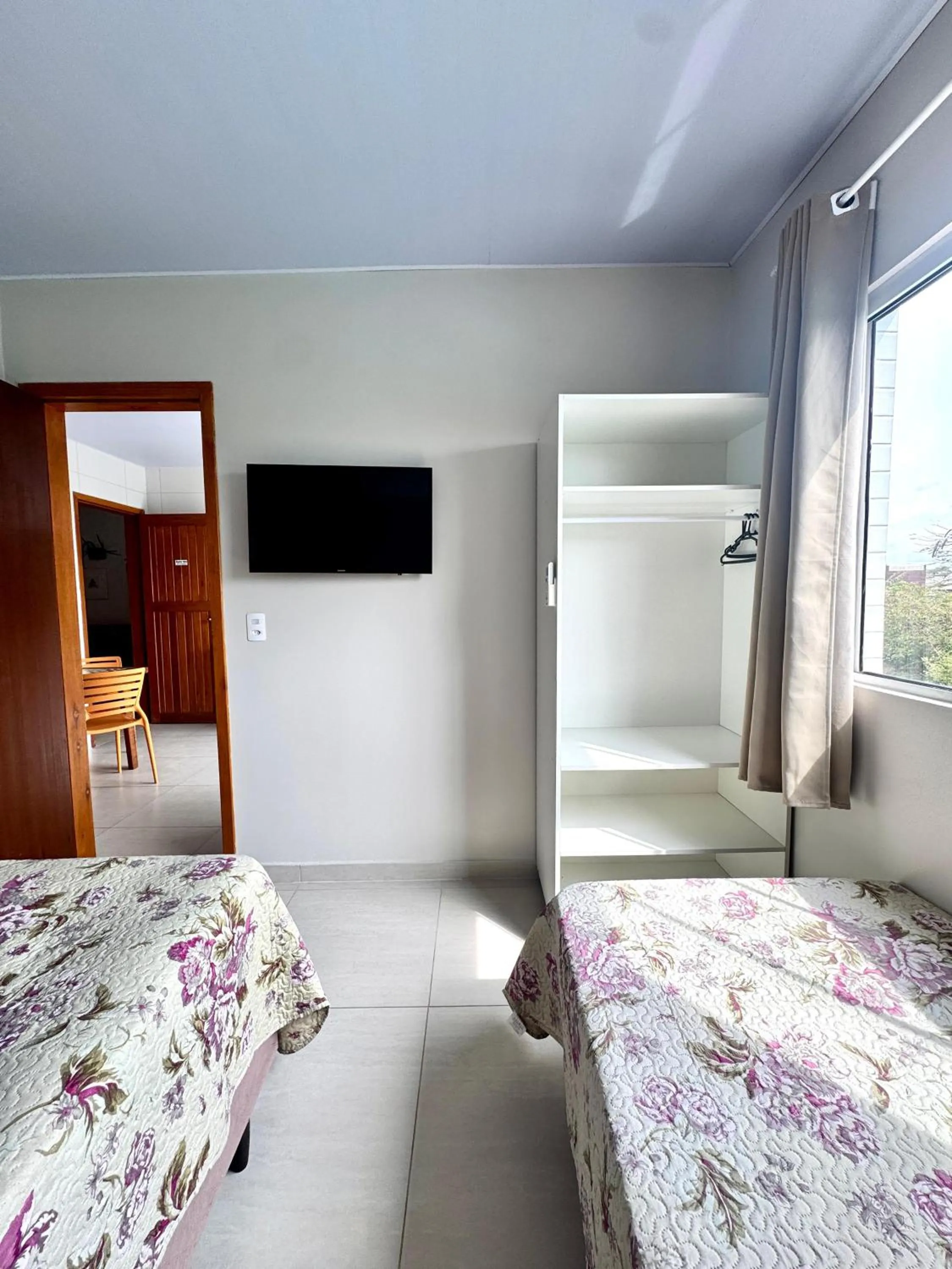 Bed in Pousada Massiambu