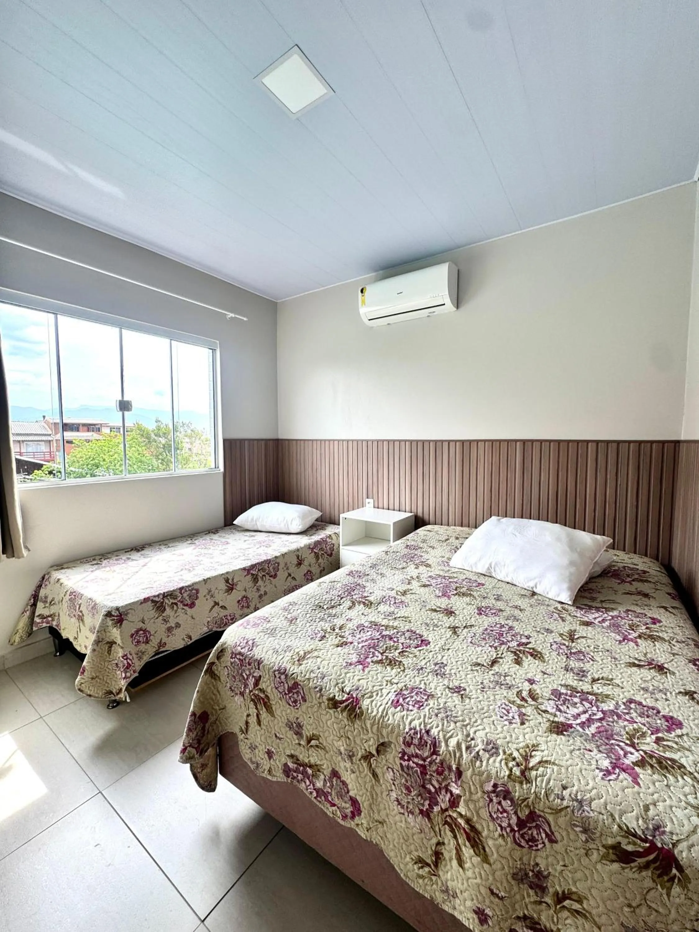 Bed in Pousada Massiambu