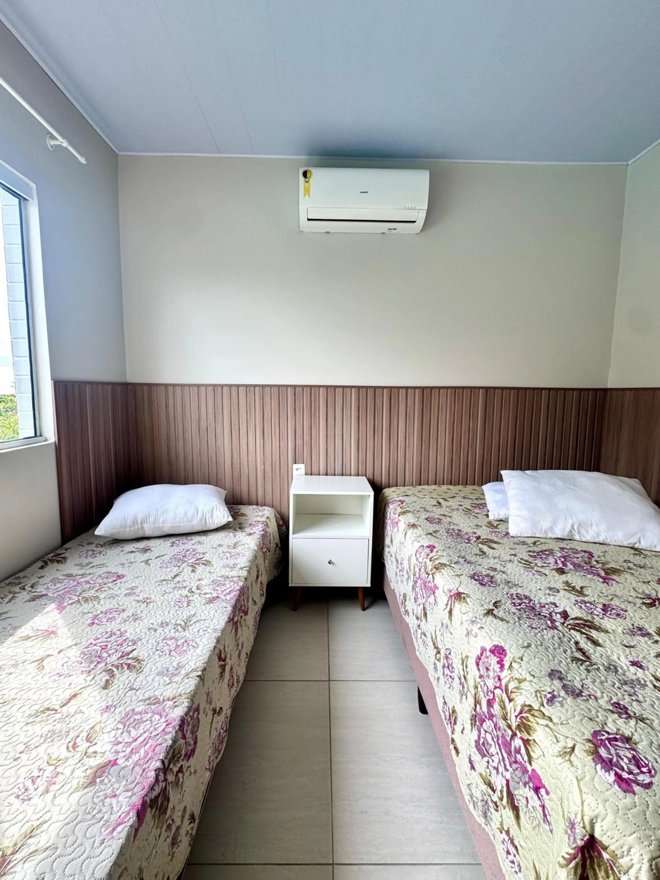 Bed in Pousada Massiambu