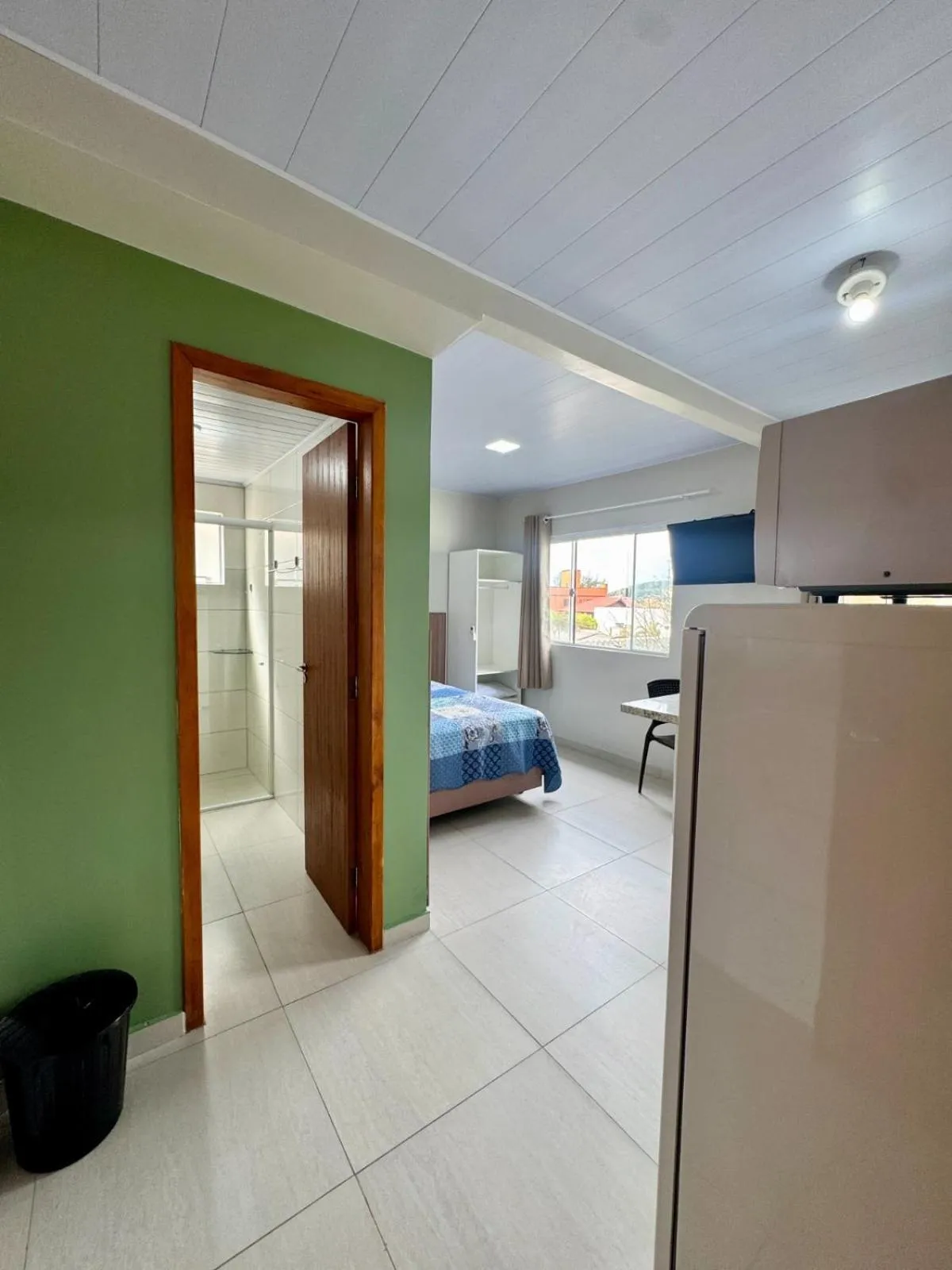 Bed in Pousada Massiambu