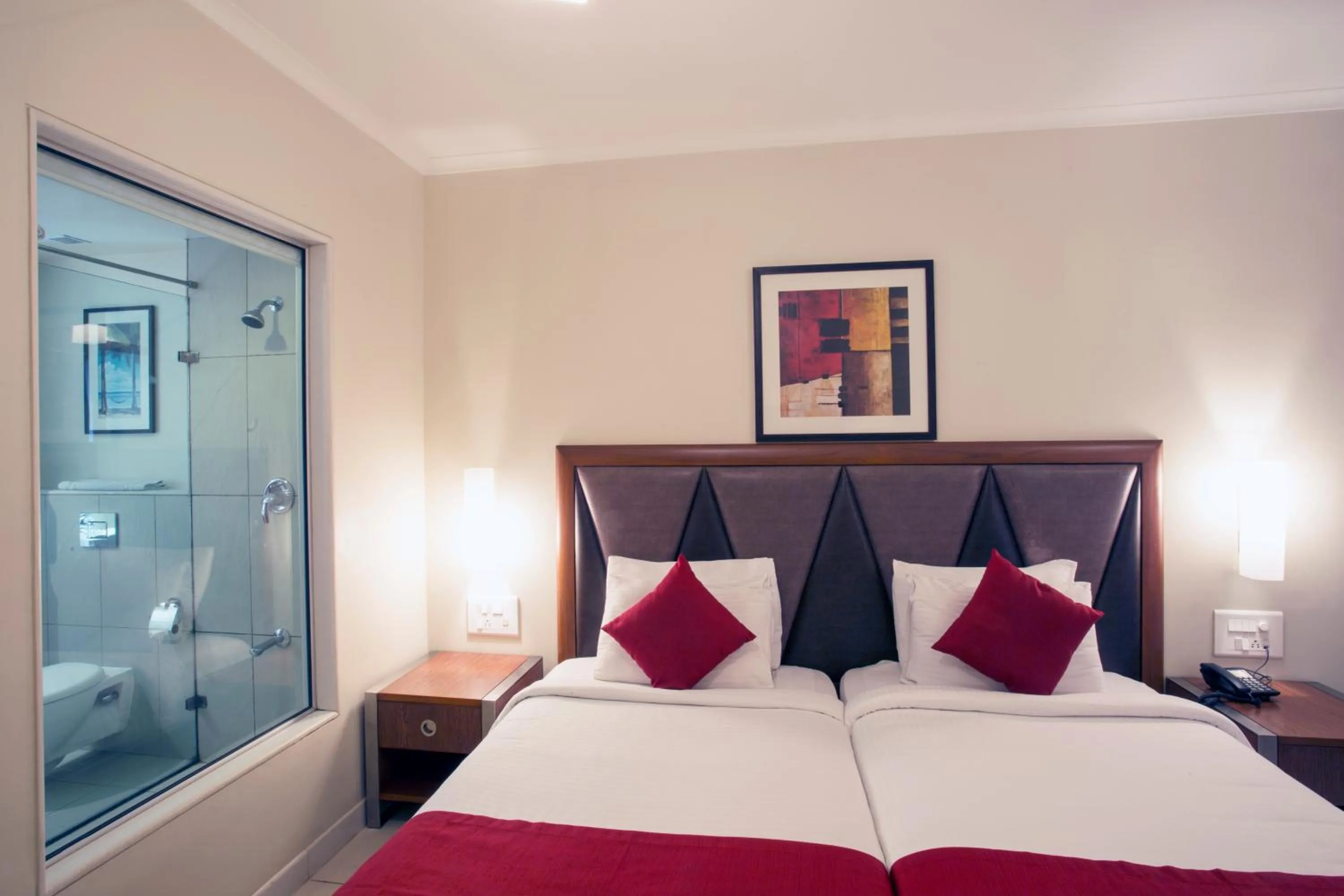 Bedroom, Bed in The HQ