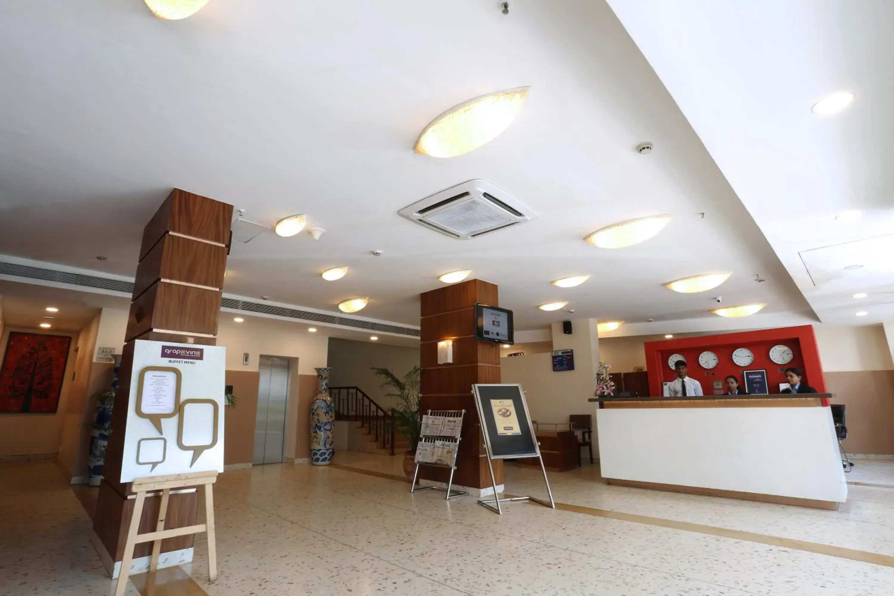 Lobby or reception in The HQ Lobby or reception in The HQ