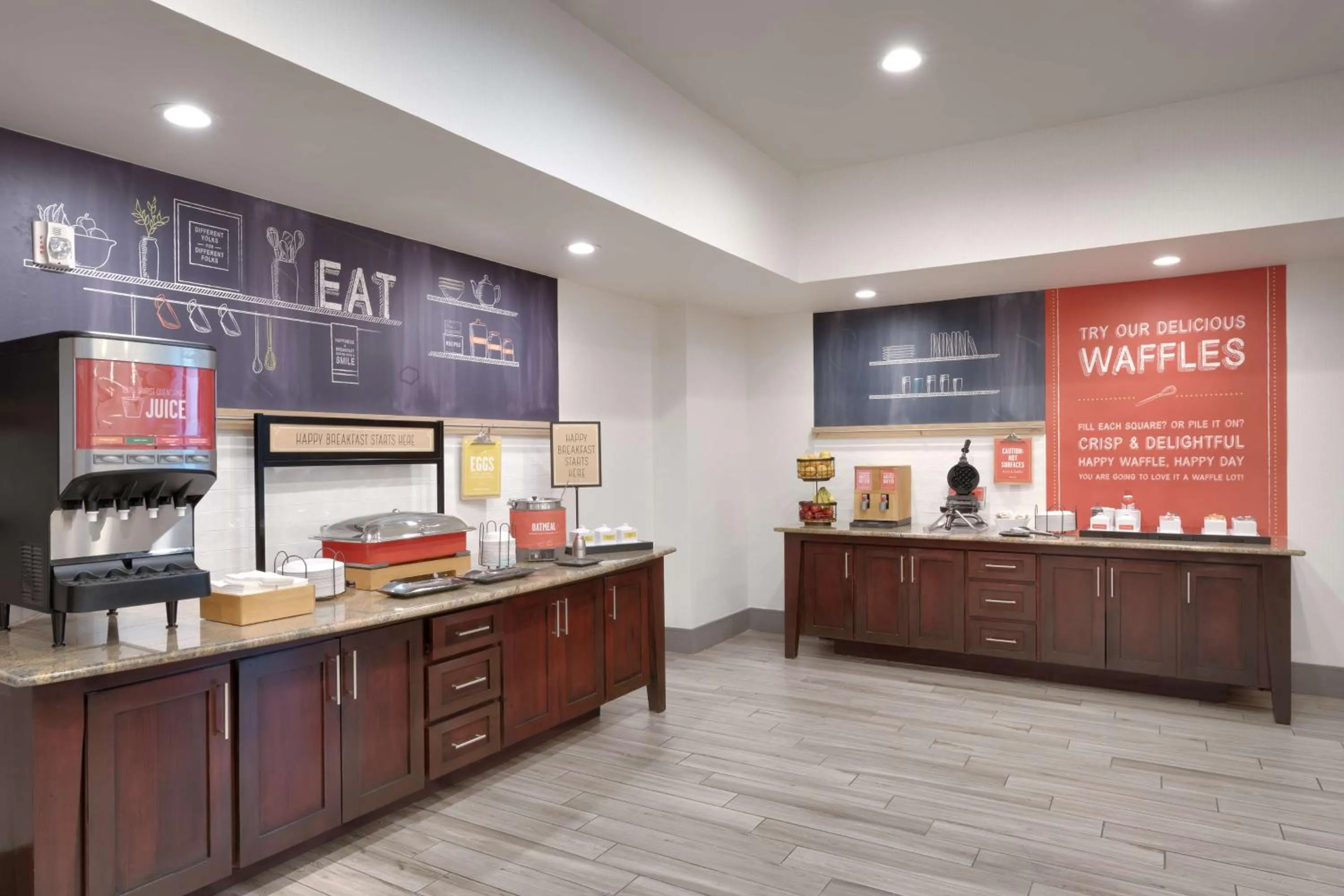 Breakfast in Hampton Inn & Suites Ft Worth-Burleson