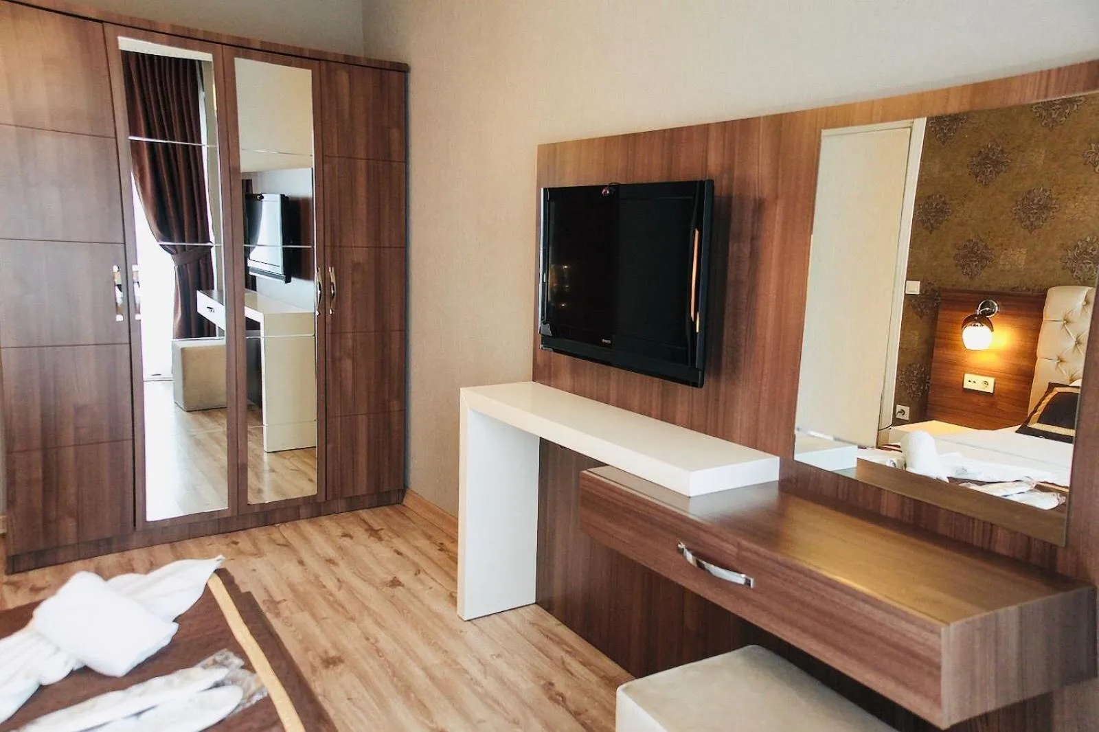 Bed in Golf Royal Residence