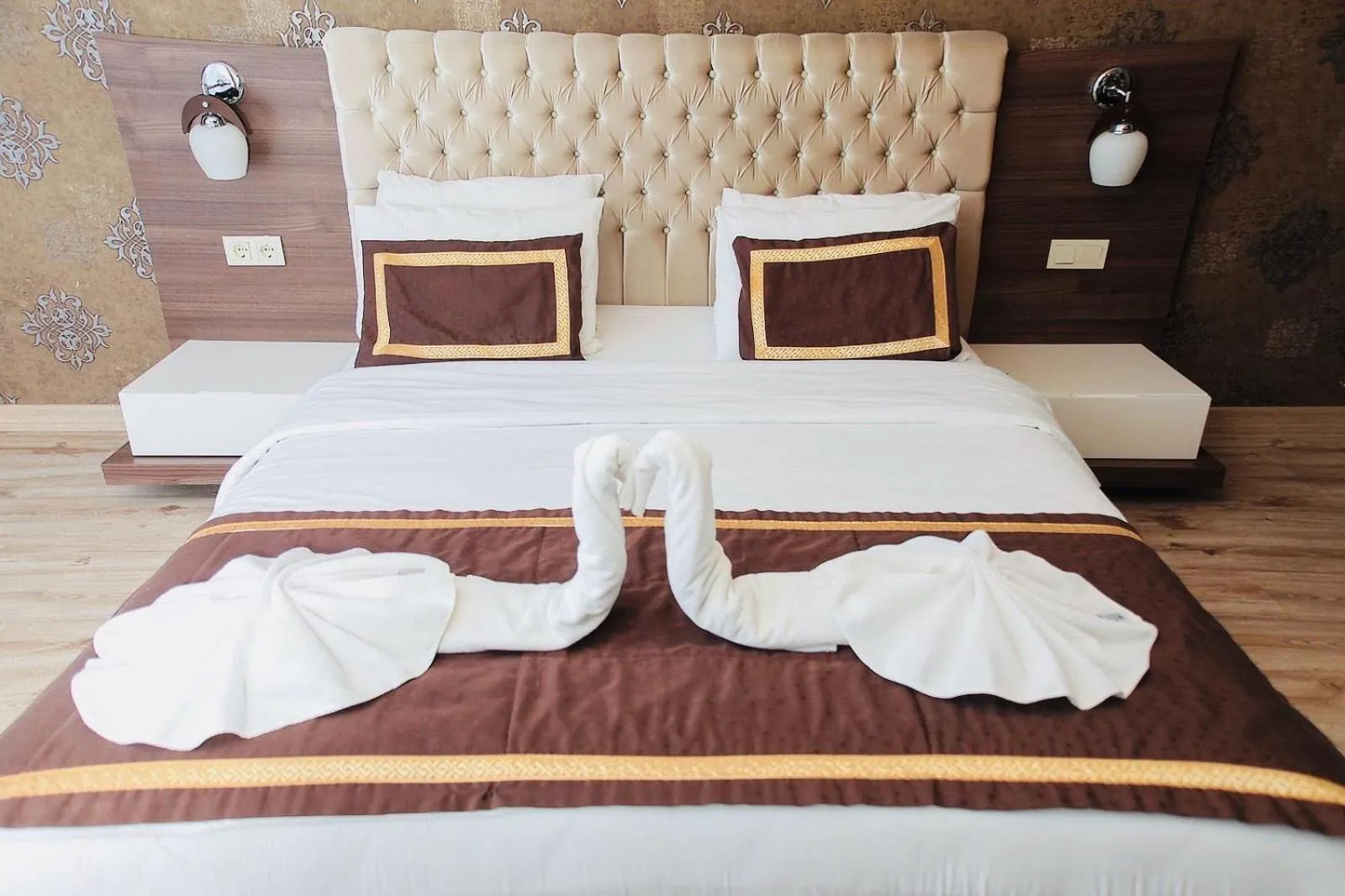 Bed in Golf Royal Residence