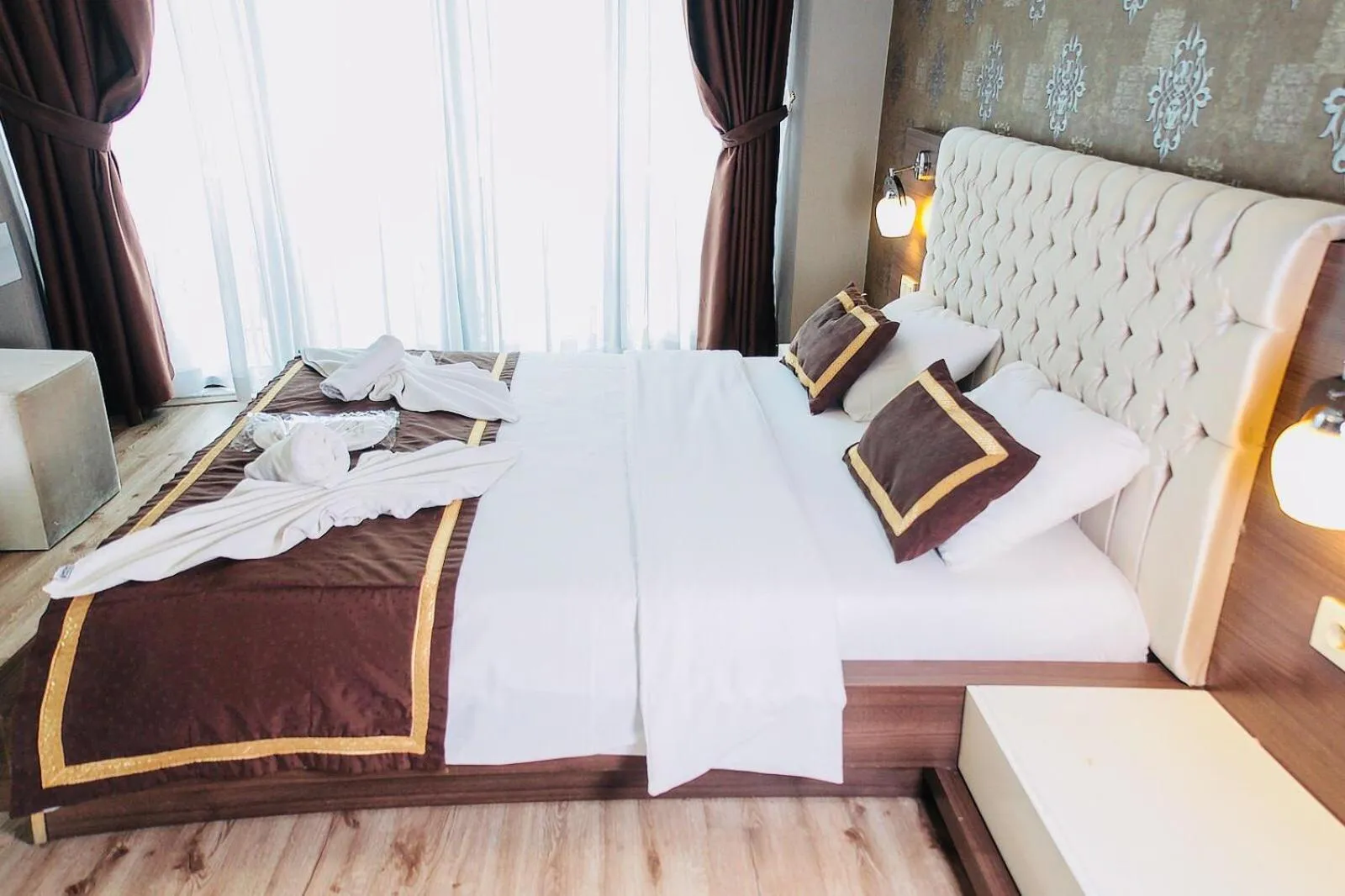Bed in Golf Royal Residence