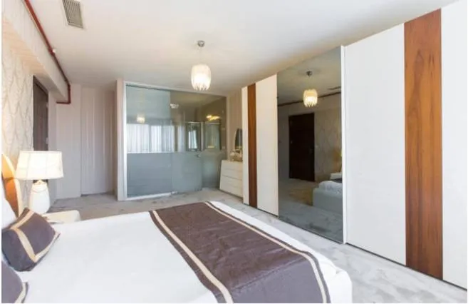 Bed in Golf Royal Residence