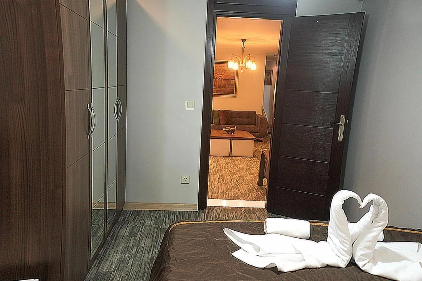 Bed in Golf Royal Residence