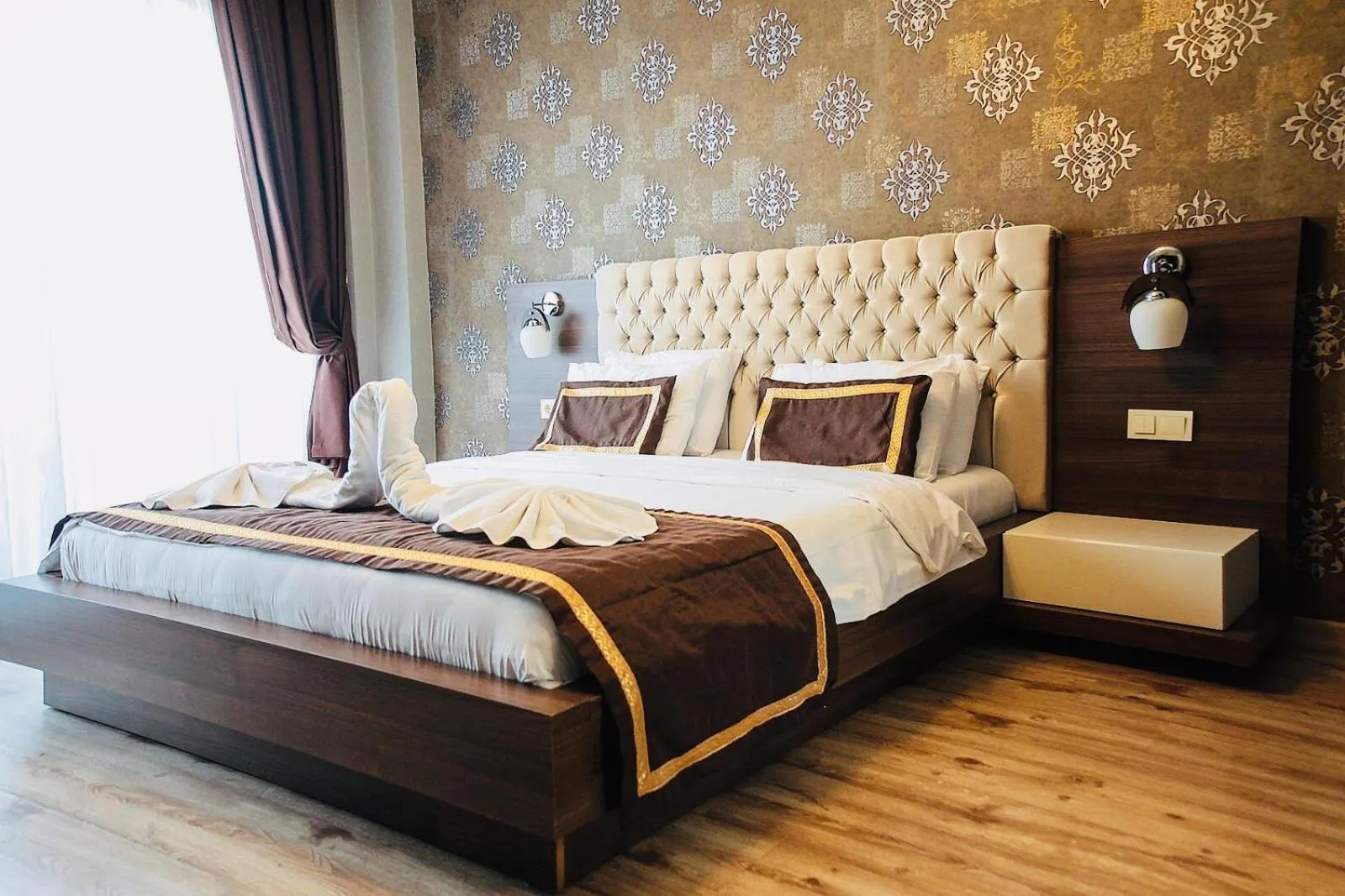 Bed in Golf Royal Residence