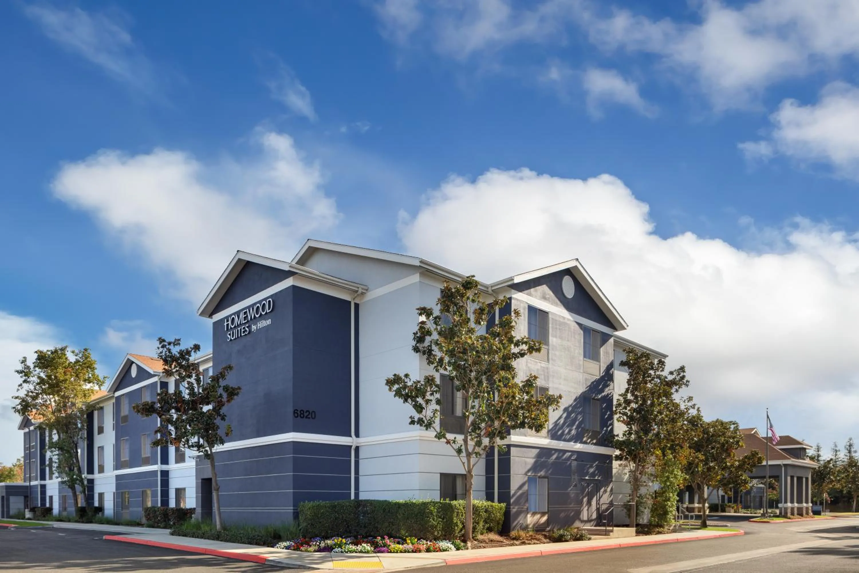Property building in Homewood Suites by Hilton Fresno
